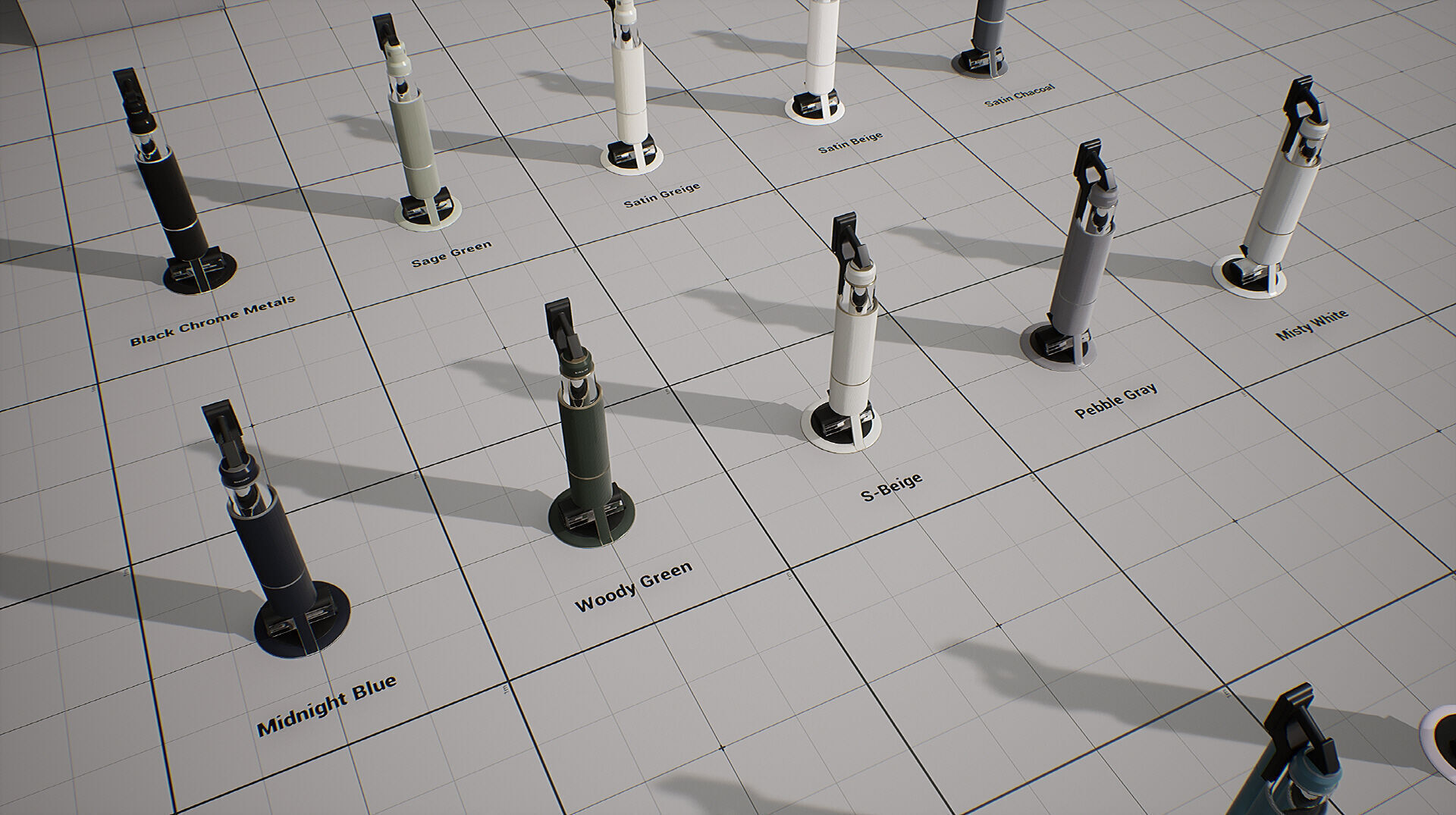 SAMSUNG Vacuum Cleaner - BESPOKE Z Low-poly 3D model_7