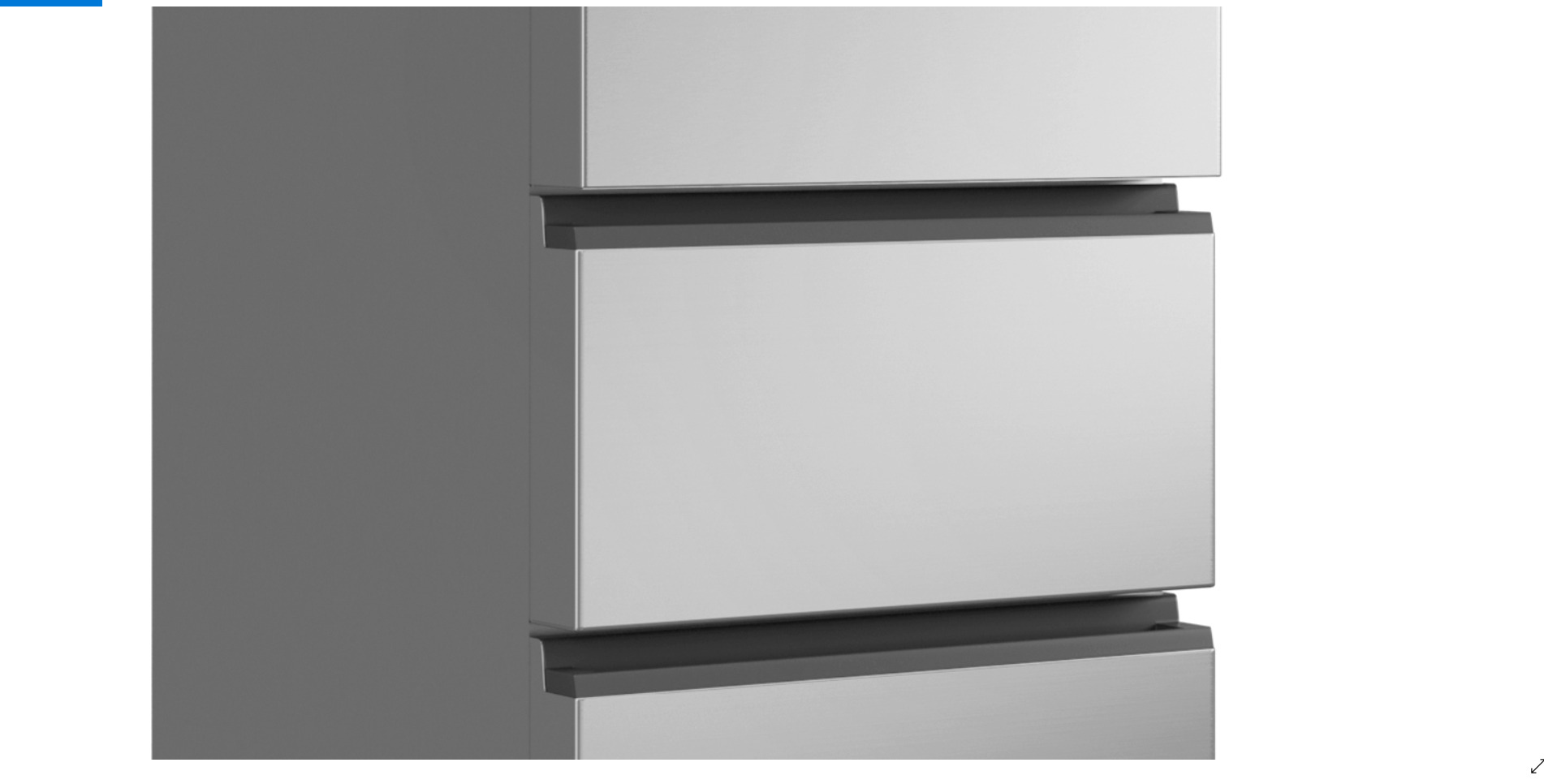 Haier Fridge freezer - HTW5618DWMG Low-poly 3D model_8