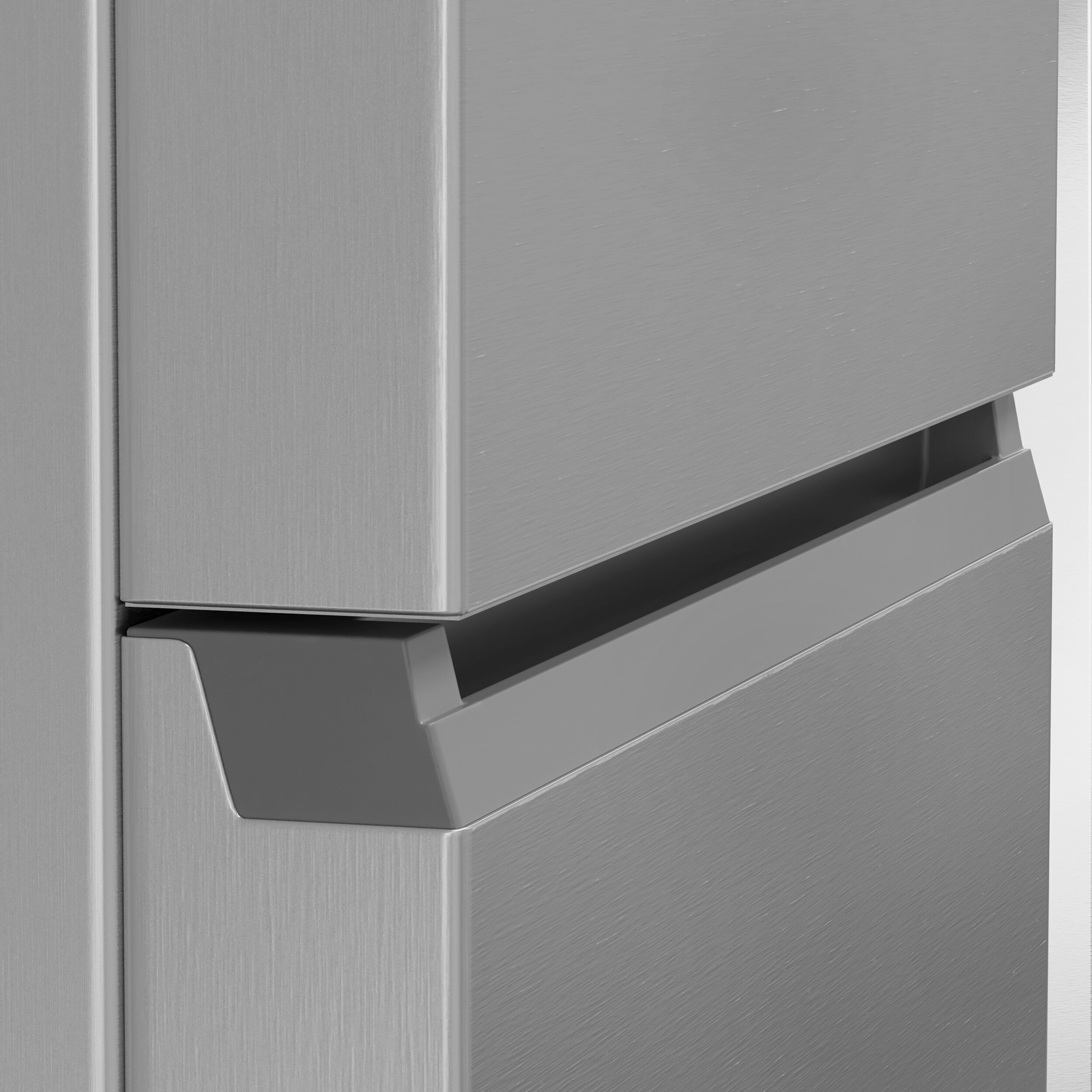 Haier Fridge freezer - HTW5618DWMG Low-poly 3D model_3