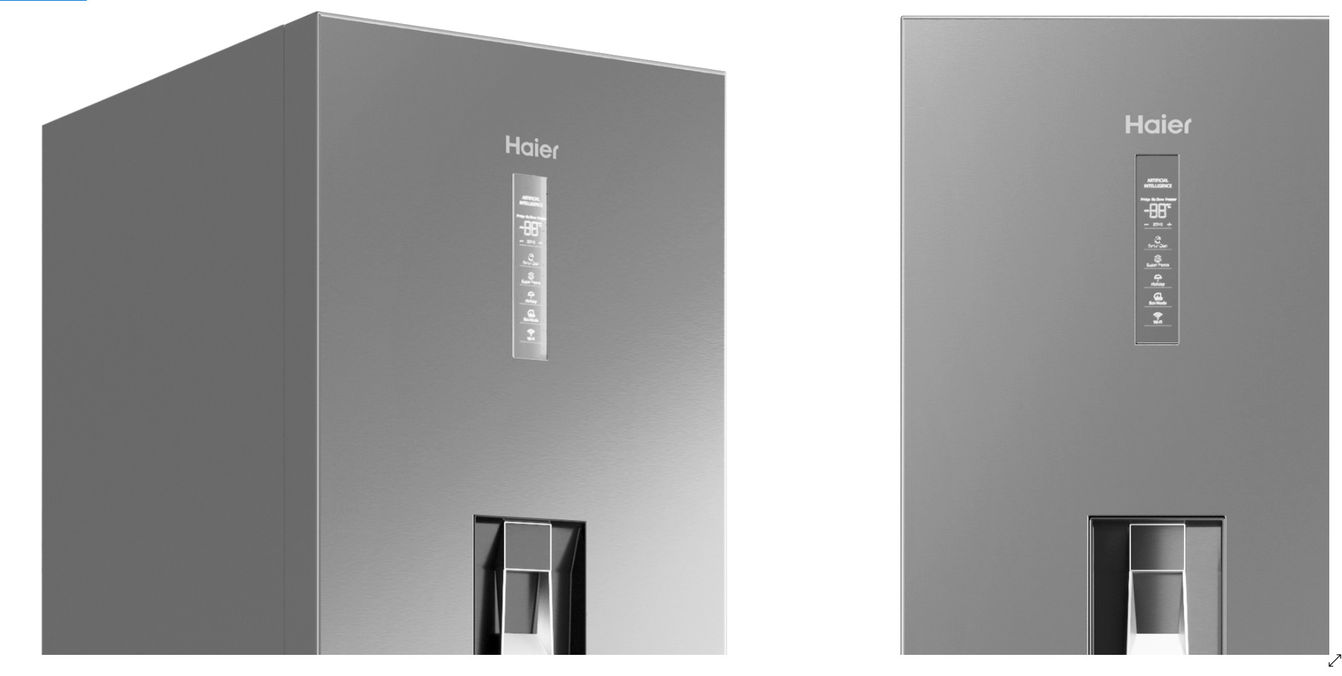 Haier Fridge freezer - HTW5618DWMG Low-poly 3D model_5