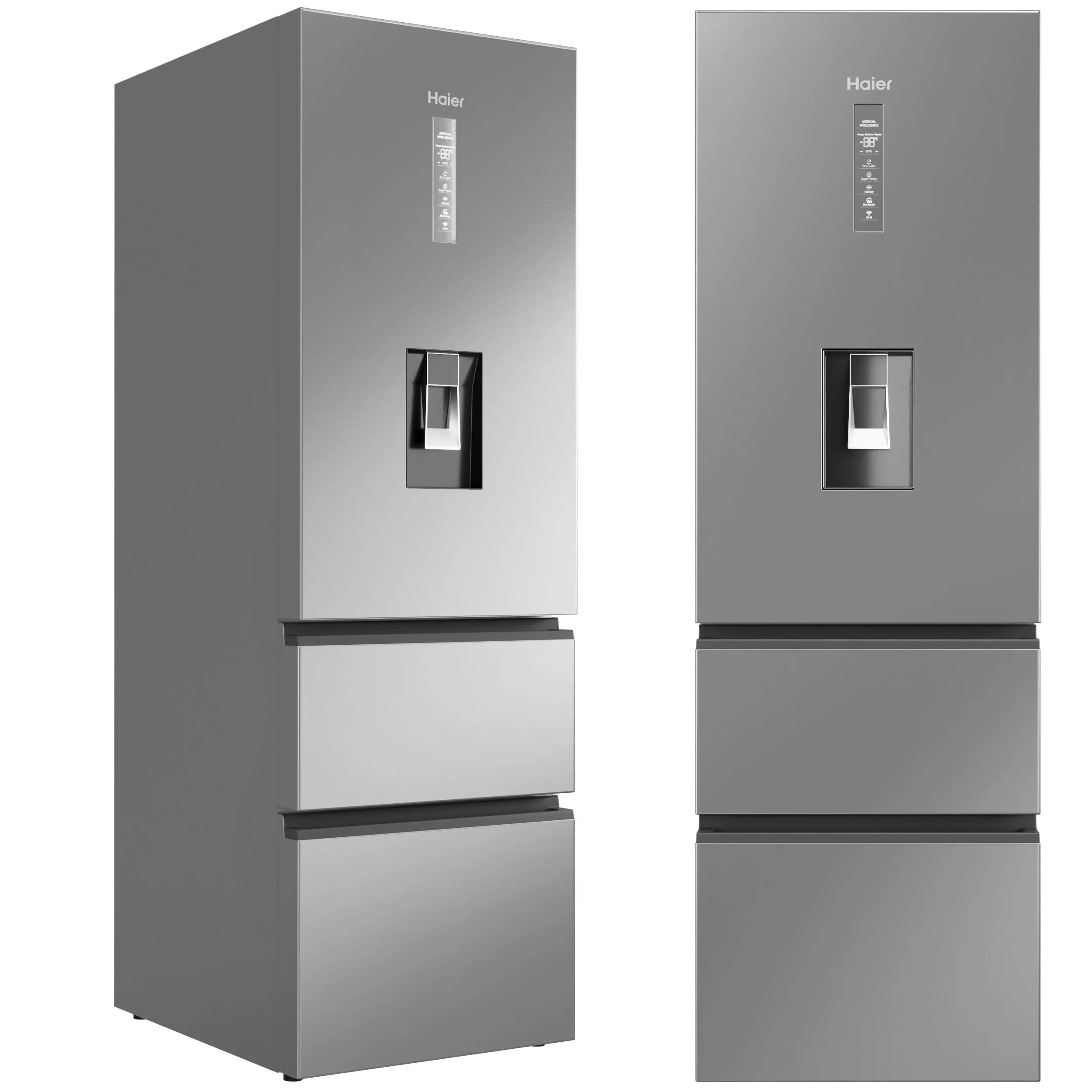 Haier Fridge freezer - HTW5618DWMG Low-poly 3D model_0