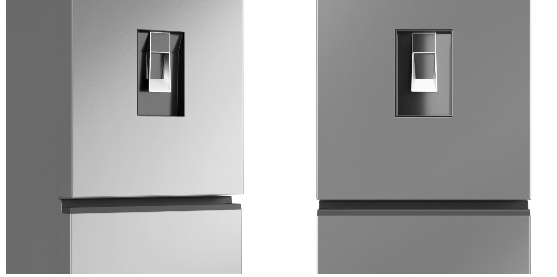 Haier Fridge freezer - HTW5618DWMG Low-poly 3D model_6