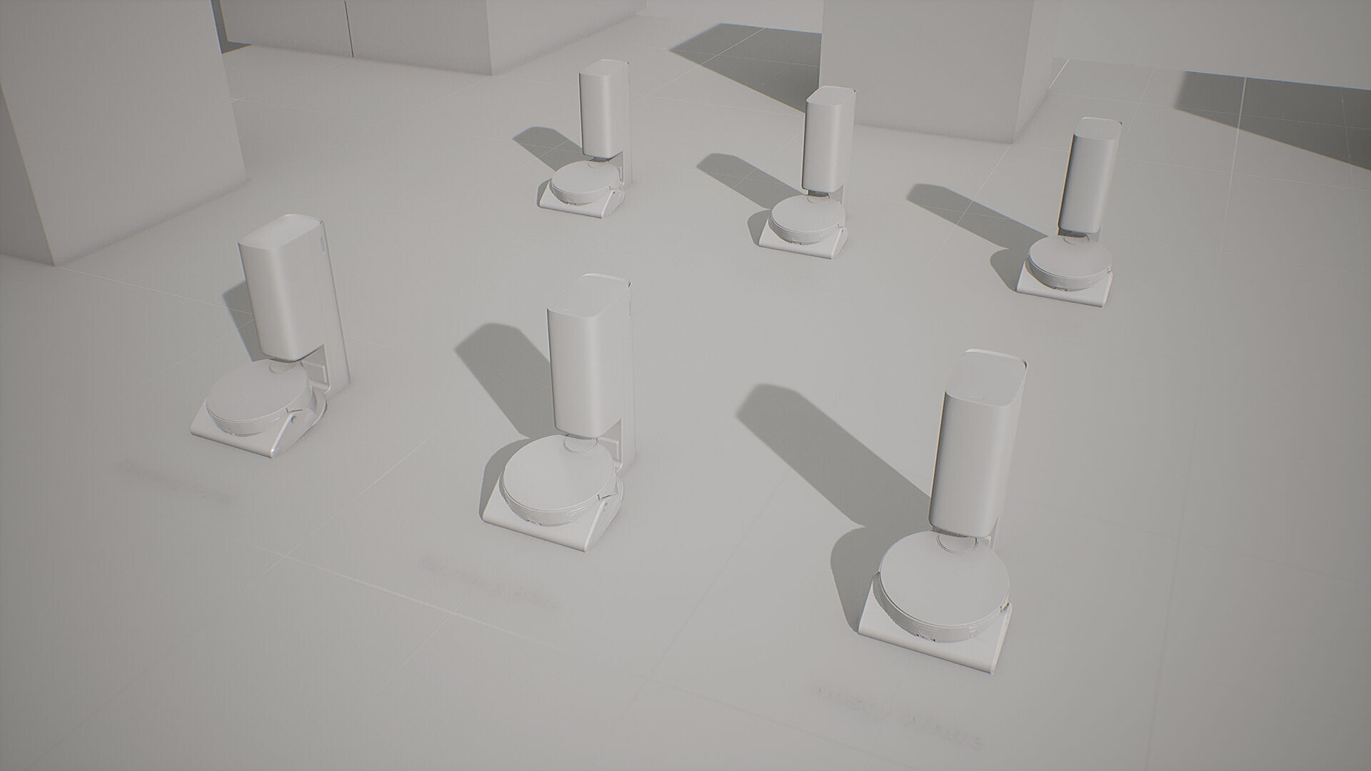 SAMSUNG Robot Cleaner - BESPOKE Z Bot Low-poly 3D model_13