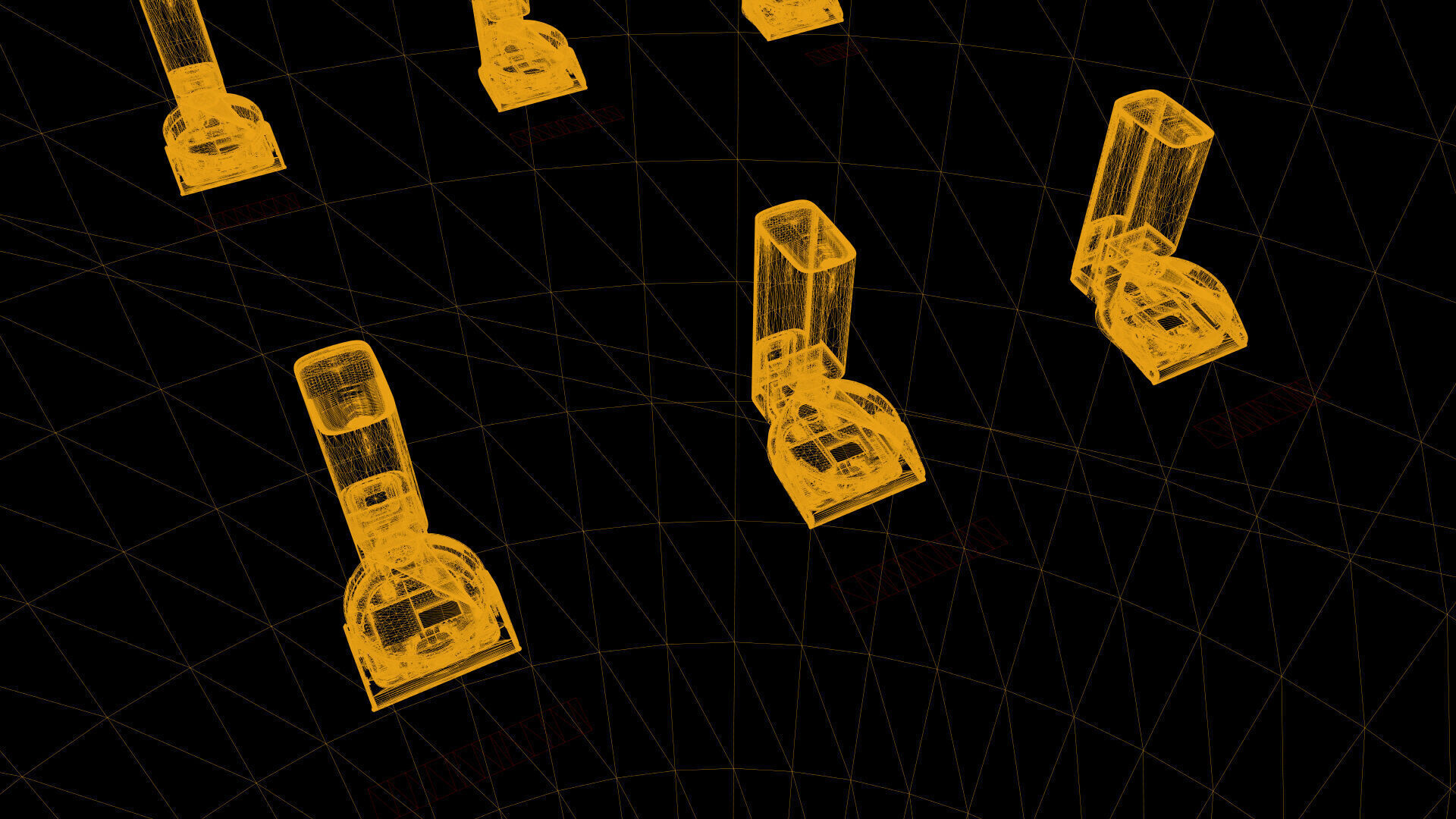 SAMSUNG Robot Cleaner - BESPOKE Z Bot Low-poly 3D model_24