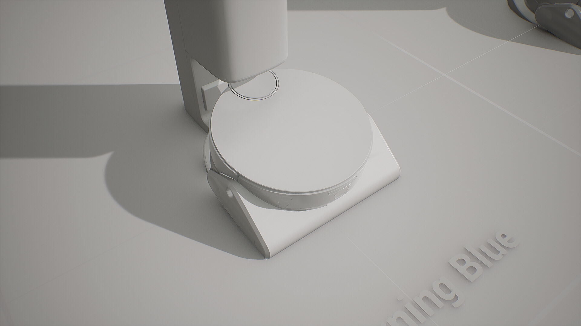 SAMSUNG Robot Cleaner - BESPOKE Z Bot Low-poly 3D model_19