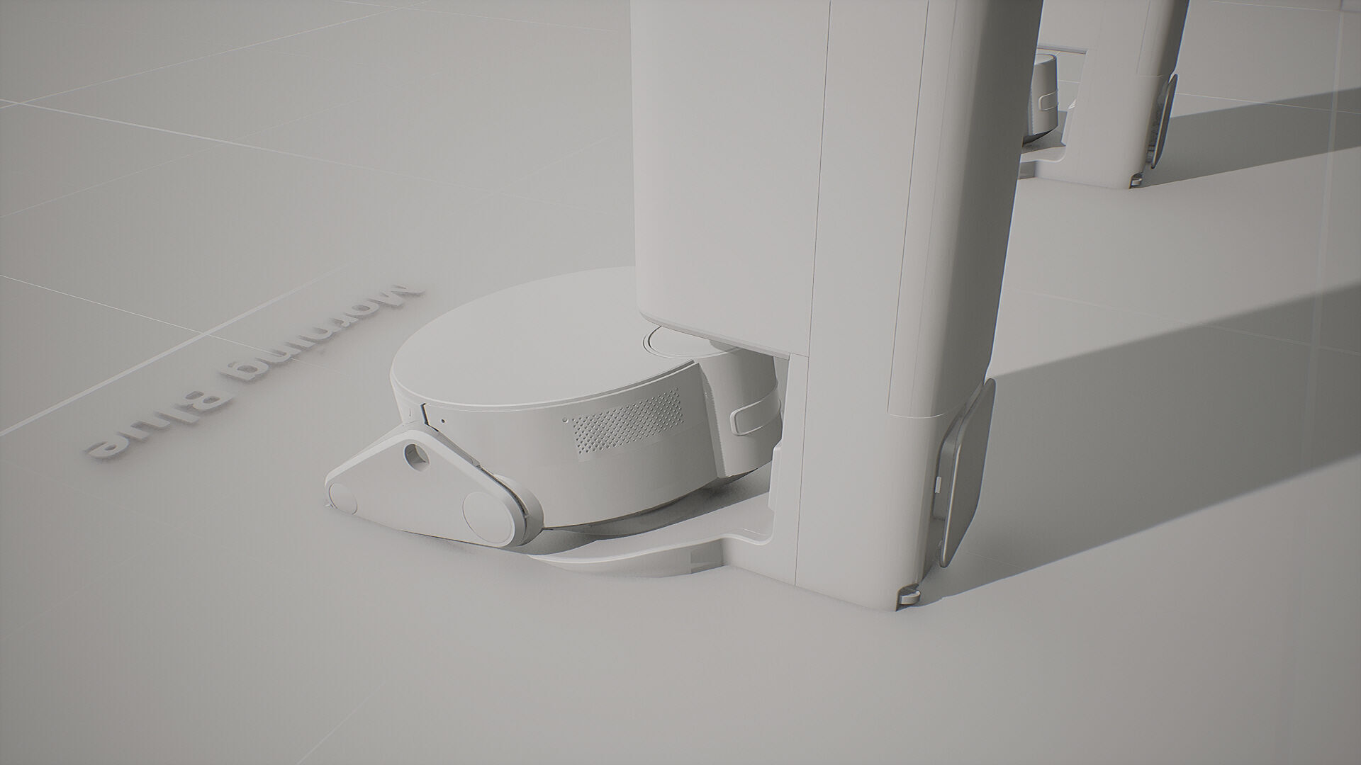 SAMSUNG Robot Cleaner - BESPOKE Z Bot Low-poly 3D model_20