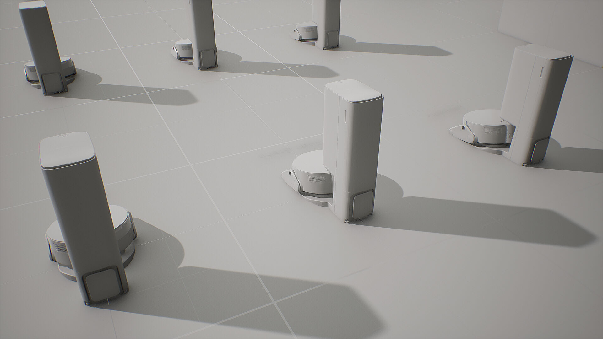 SAMSUNG Robot Cleaner - BESPOKE Z Bot Low-poly 3D model_14