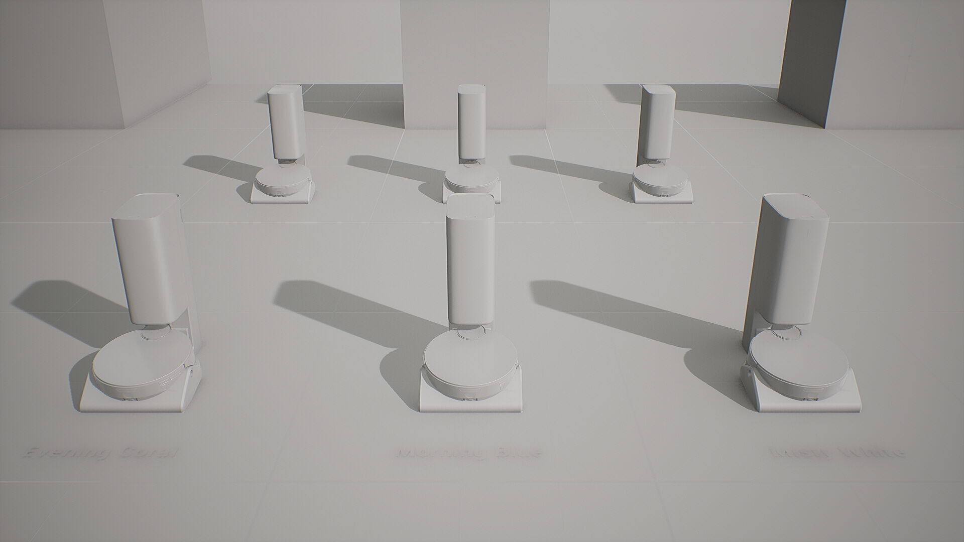 SAMSUNG Robot Cleaner - BESPOKE Z Bot Low-poly 3D model_12