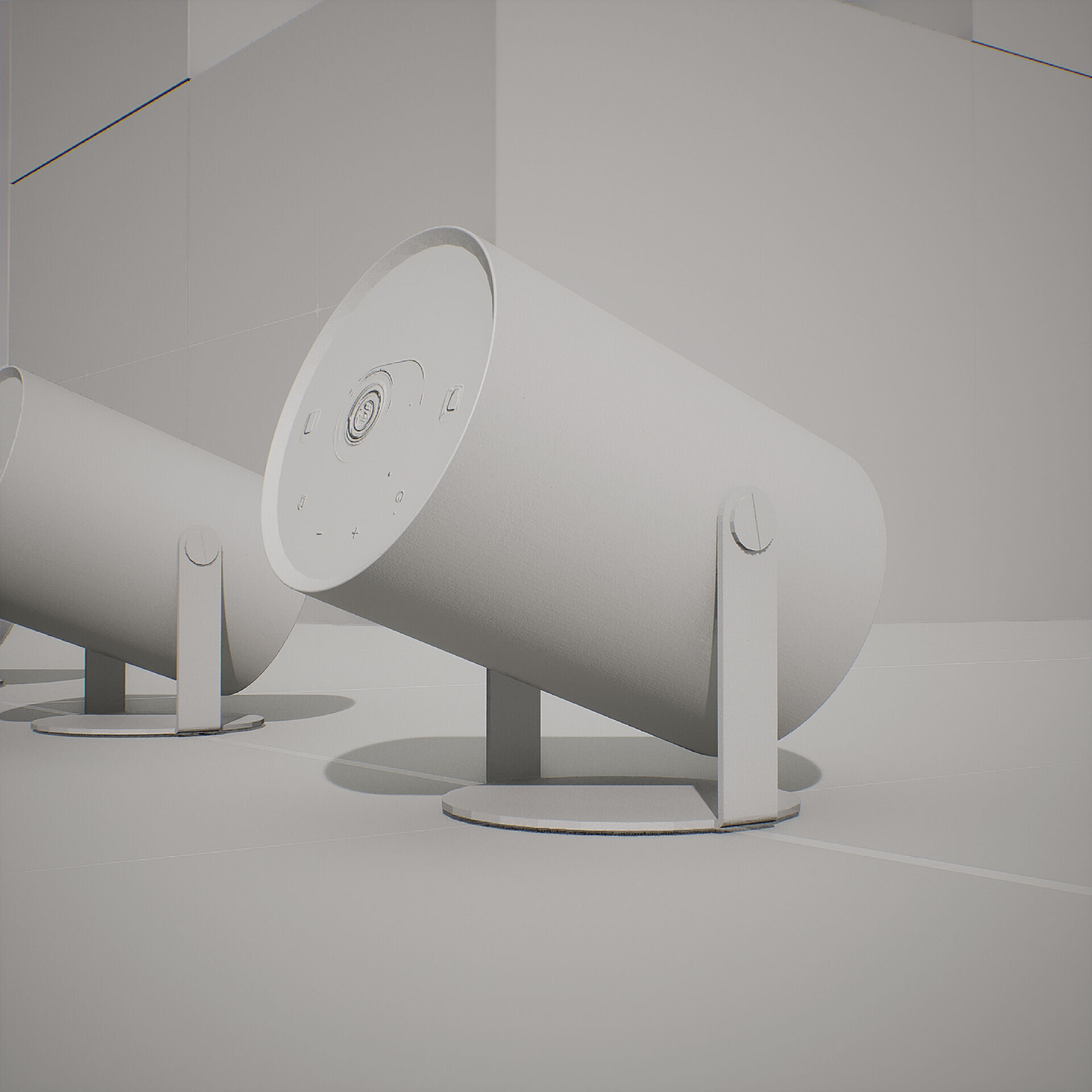 SAMSUNG Projector - BESPOKE The Freestyle Low-poly 3D model_17