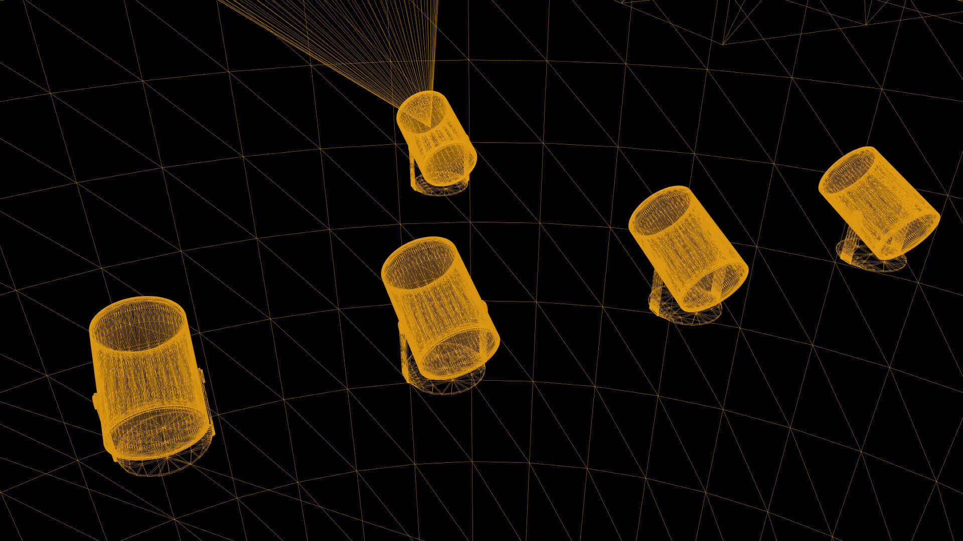 SAMSUNG Projector - BESPOKE The Freestyle Low-poly 3D model_25