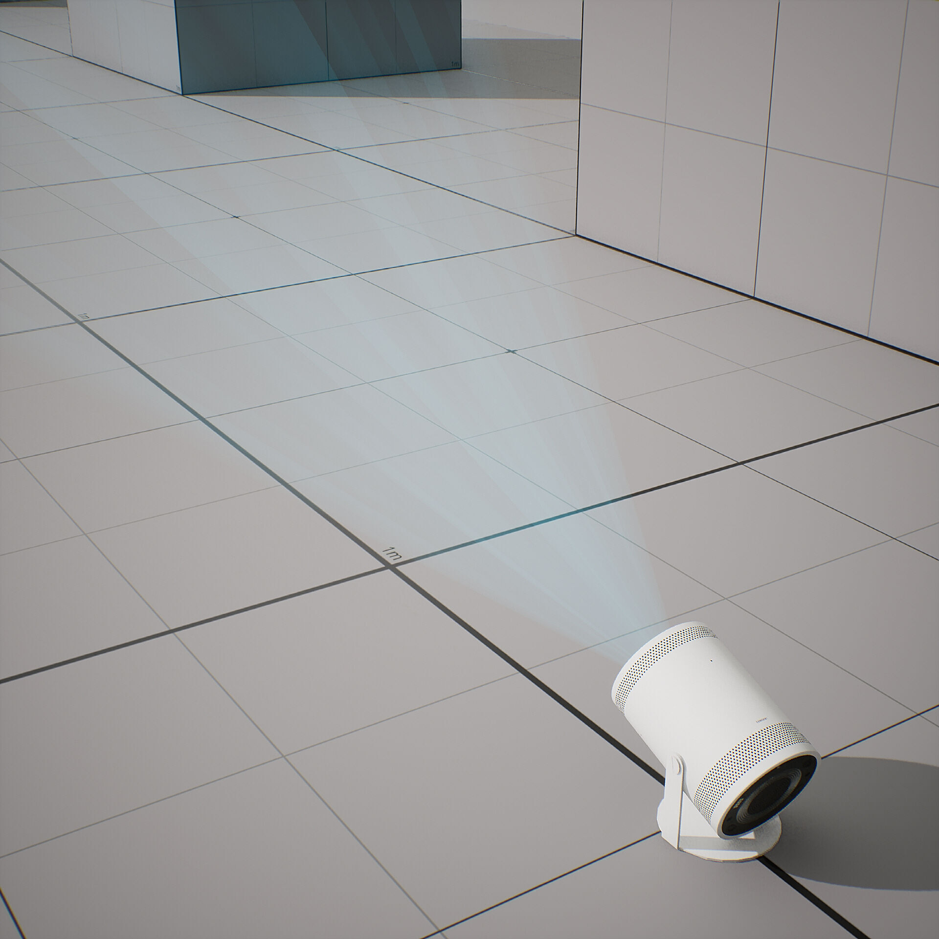 SAMSUNG Projector - BESPOKE The Freestyle Low-poly 3D model_11