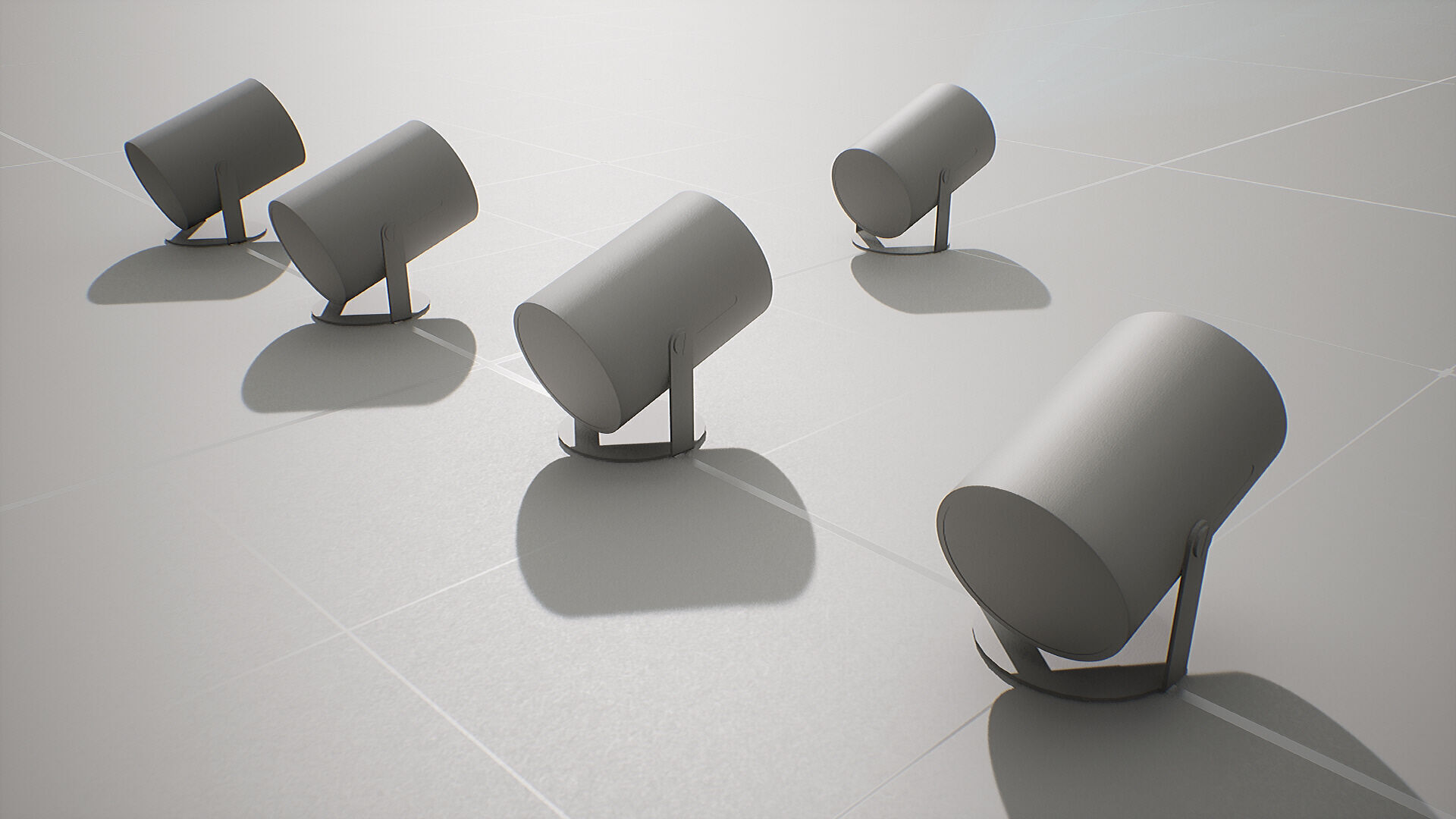 SAMSUNG Projector - BESPOKE The Freestyle Low-poly 3D model_16