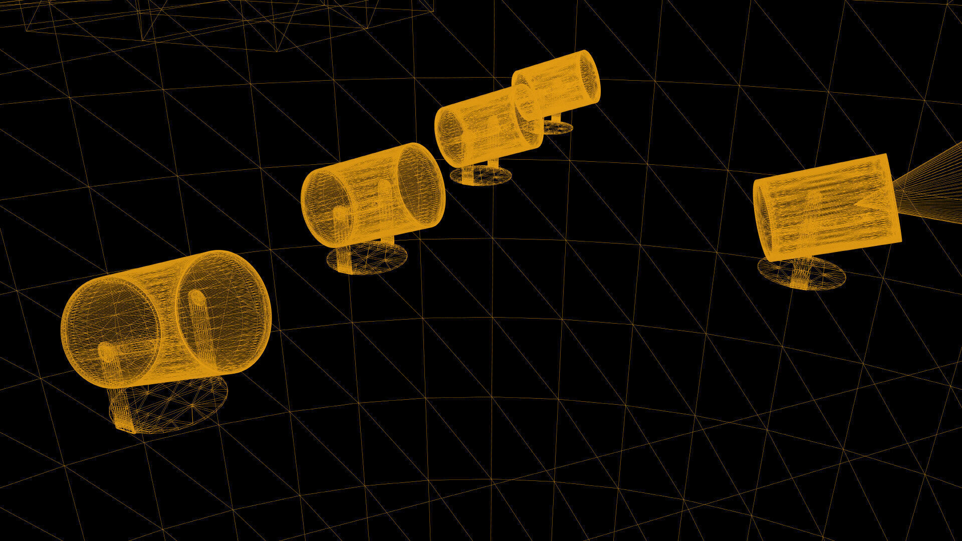 SAMSUNG Projector - BESPOKE The Freestyle Low-poly 3D model_24