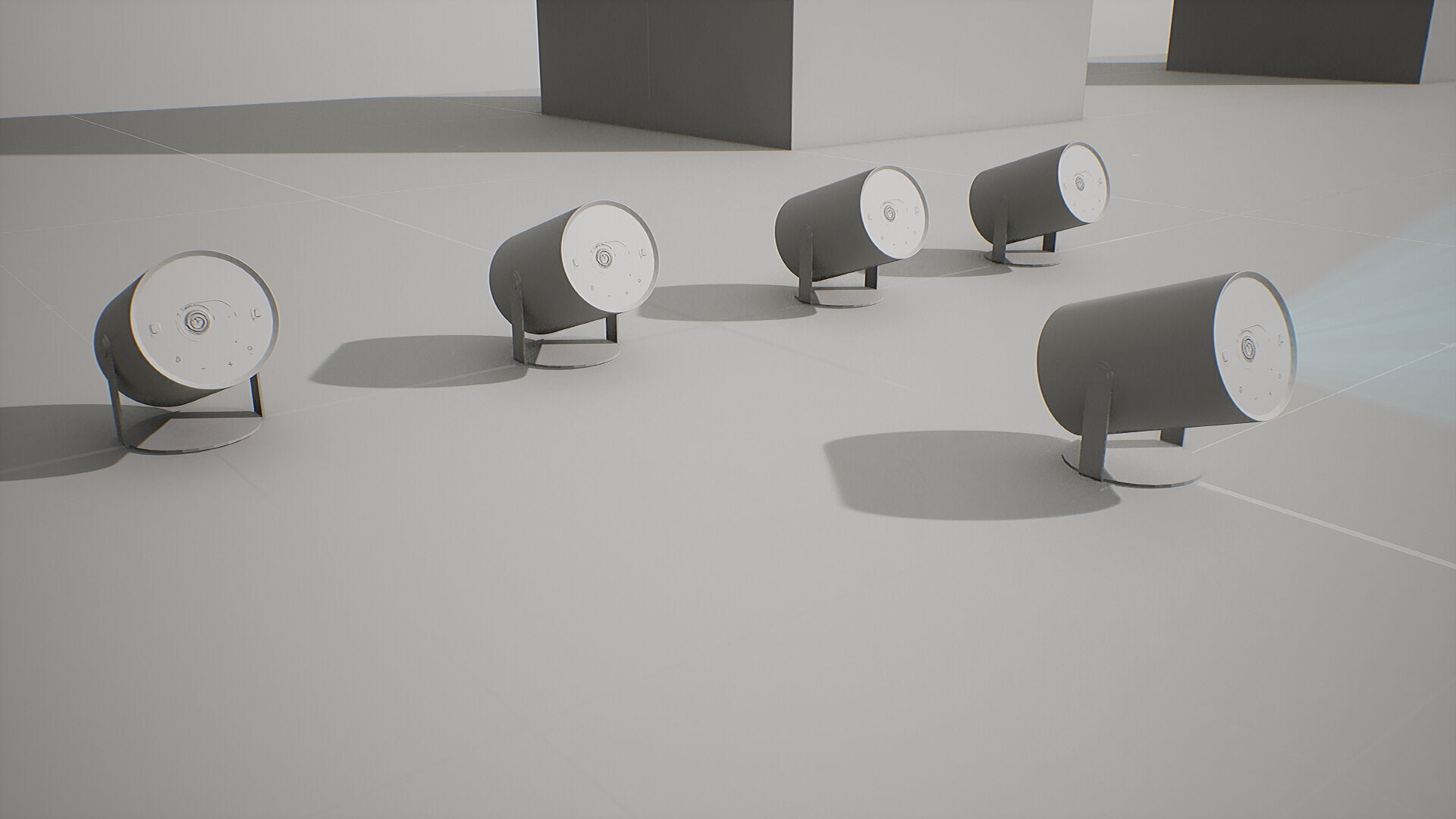 SAMSUNG Projector - BESPOKE The Freestyle Low-poly 3D model_12