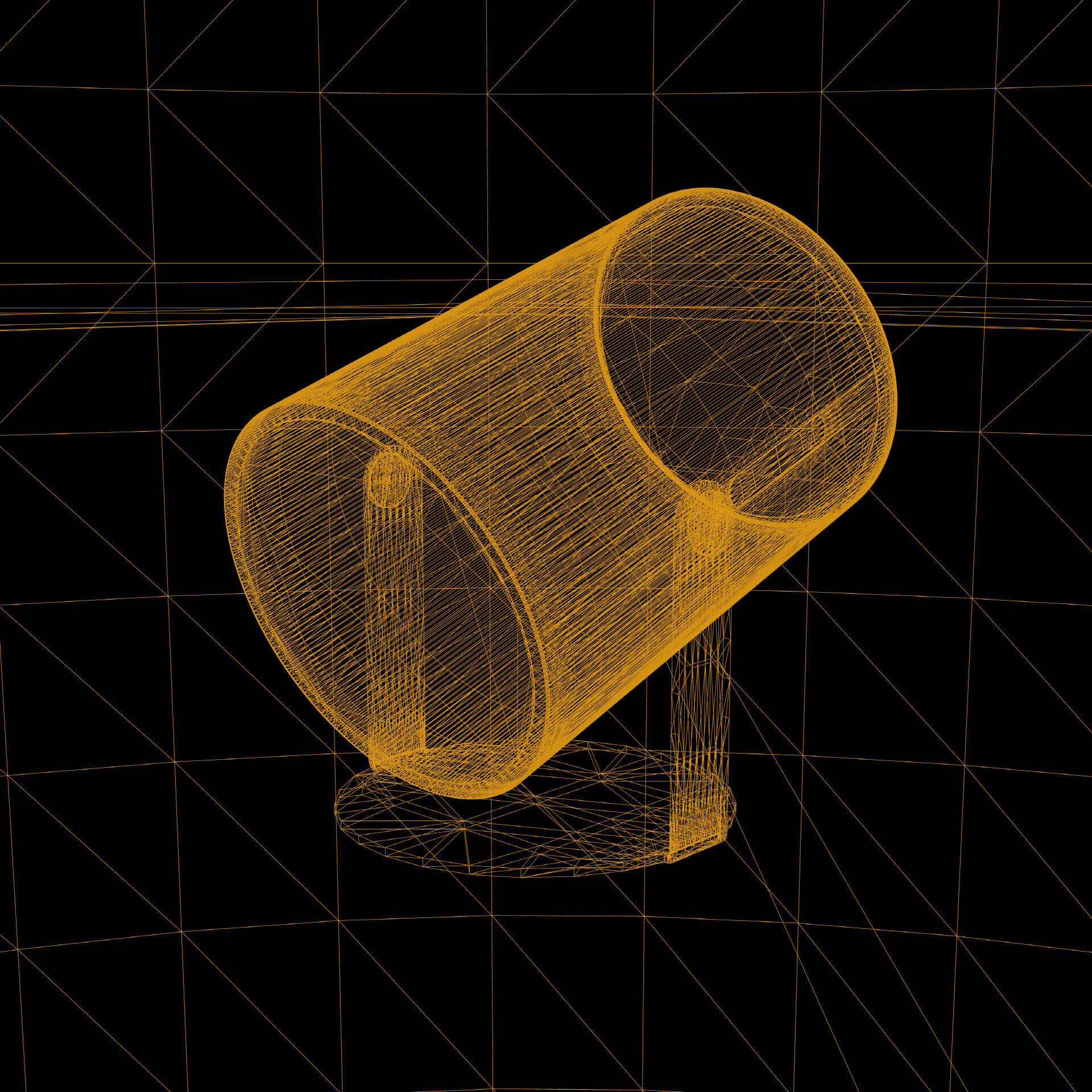 SAMSUNG Projector - BESPOKE The Freestyle Low-poly 3D model_30