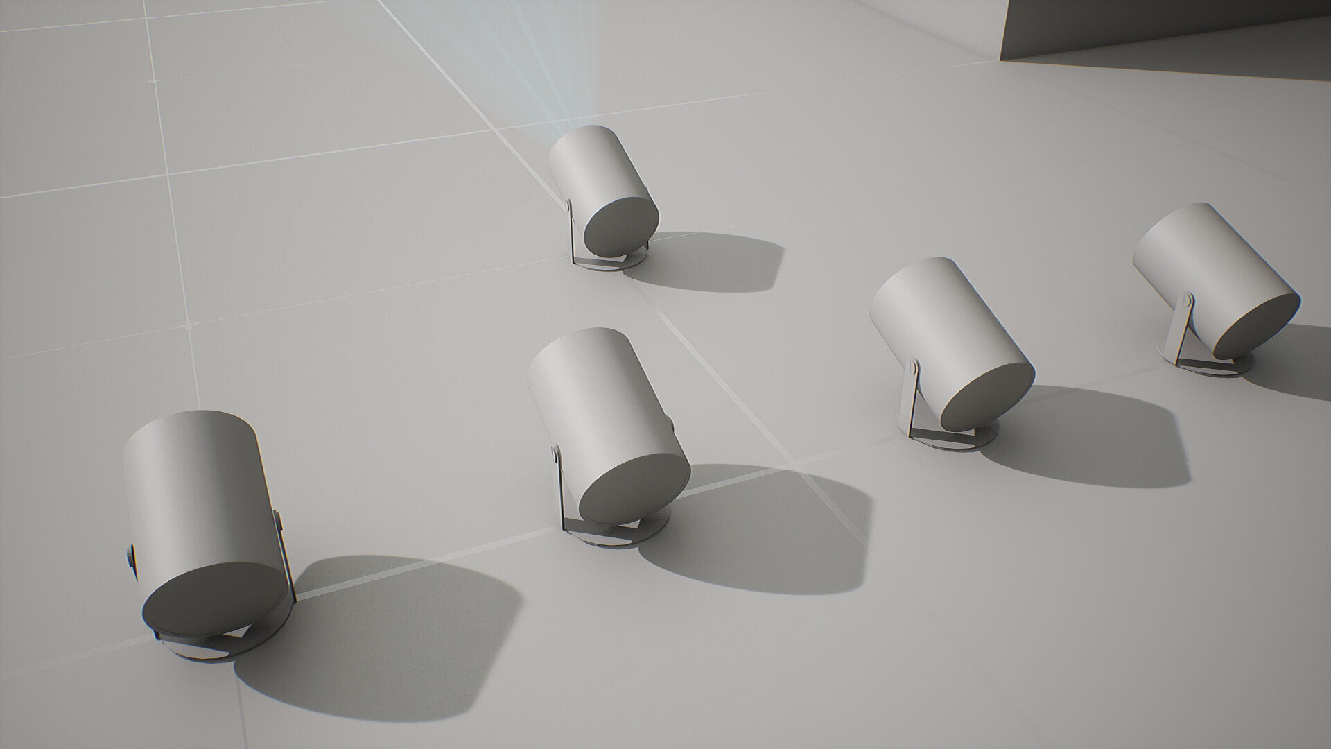 SAMSUNG Projector - BESPOKE The Freestyle Low-poly 3D model_15