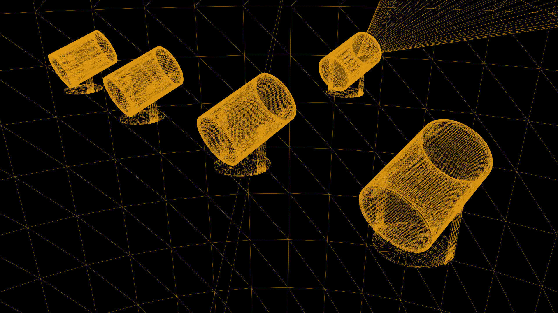 SAMSUNG Projector - BESPOKE The Freestyle Low-poly 3D model_26