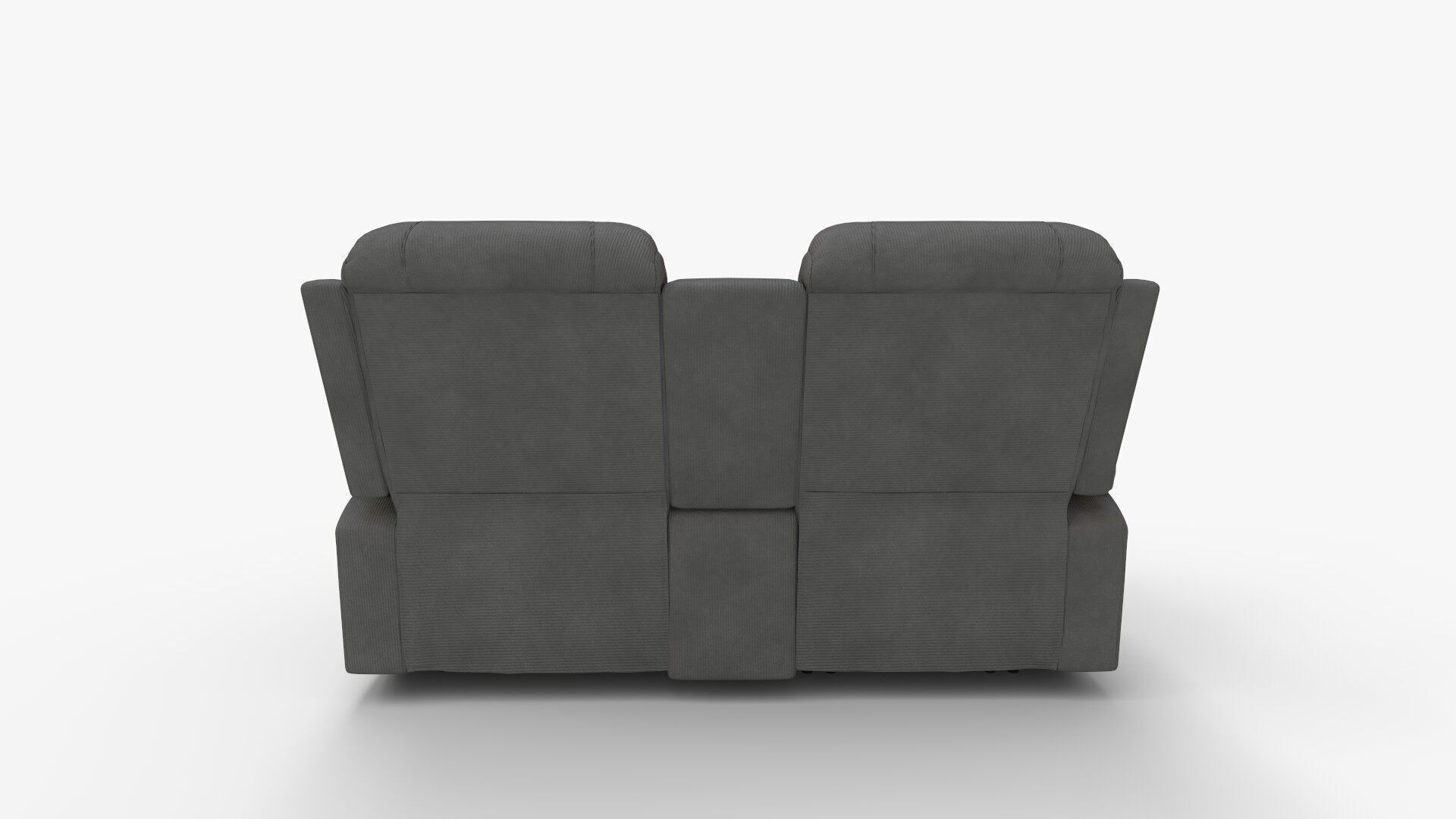 HyllMont Power Reclining Loveseat with Console 3D model_3