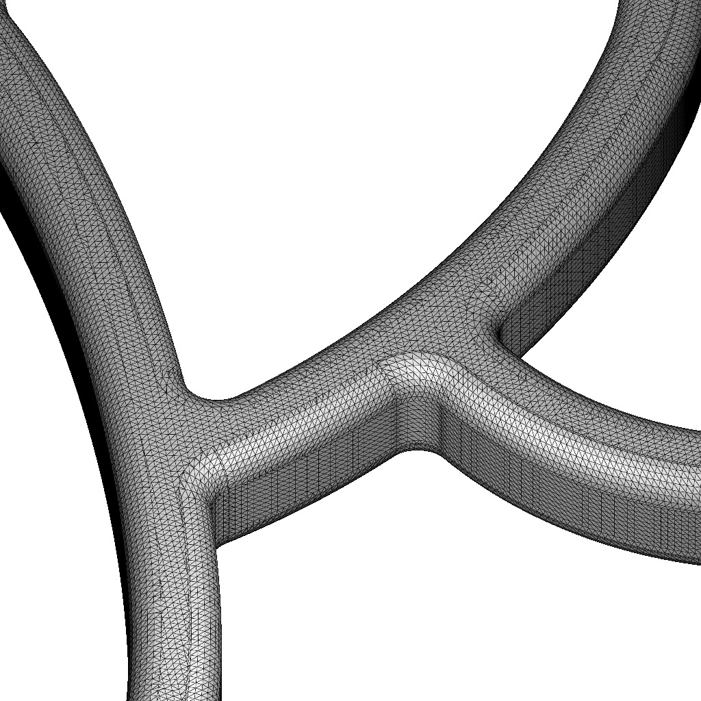 Stylish Pendant Letter R 3D print model_6