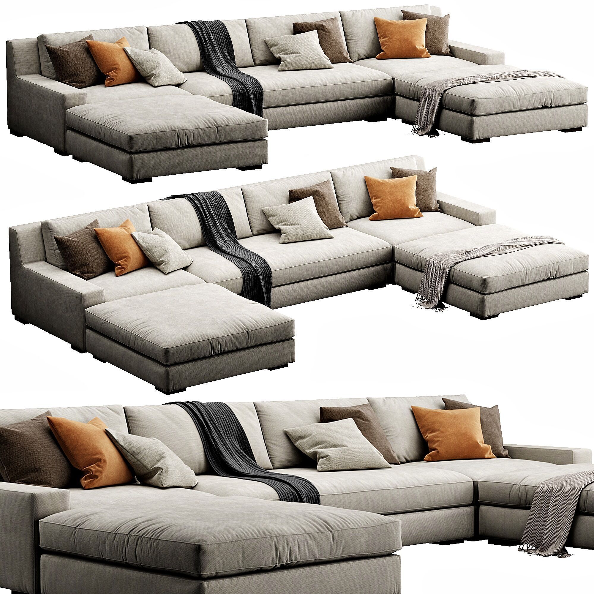 Restoration Hardware Modena 3D model_6