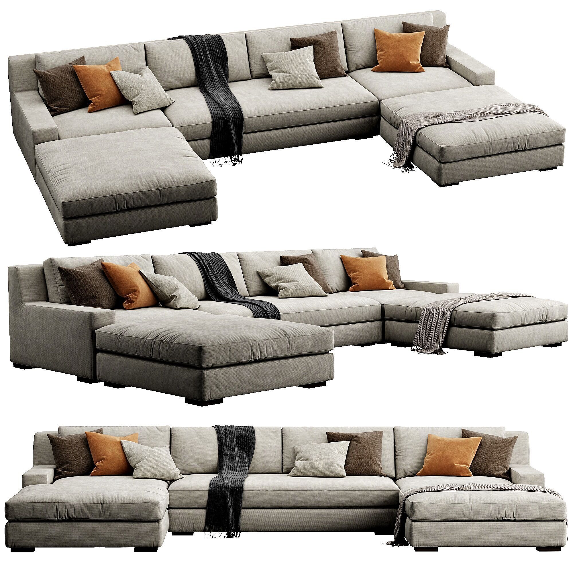 Restoration Hardware Modena 3D model_4