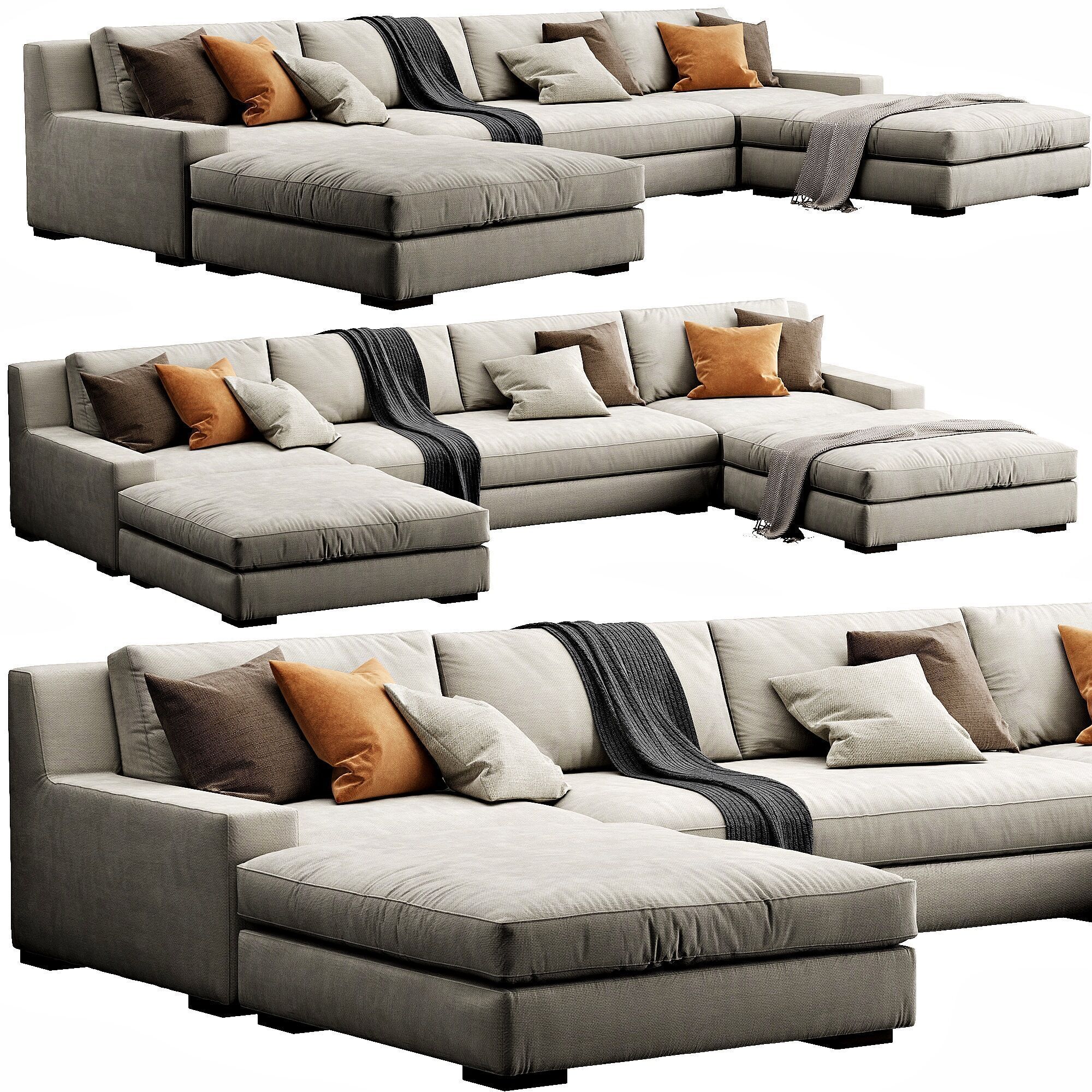 Restoration Hardware Modena 3D model_5