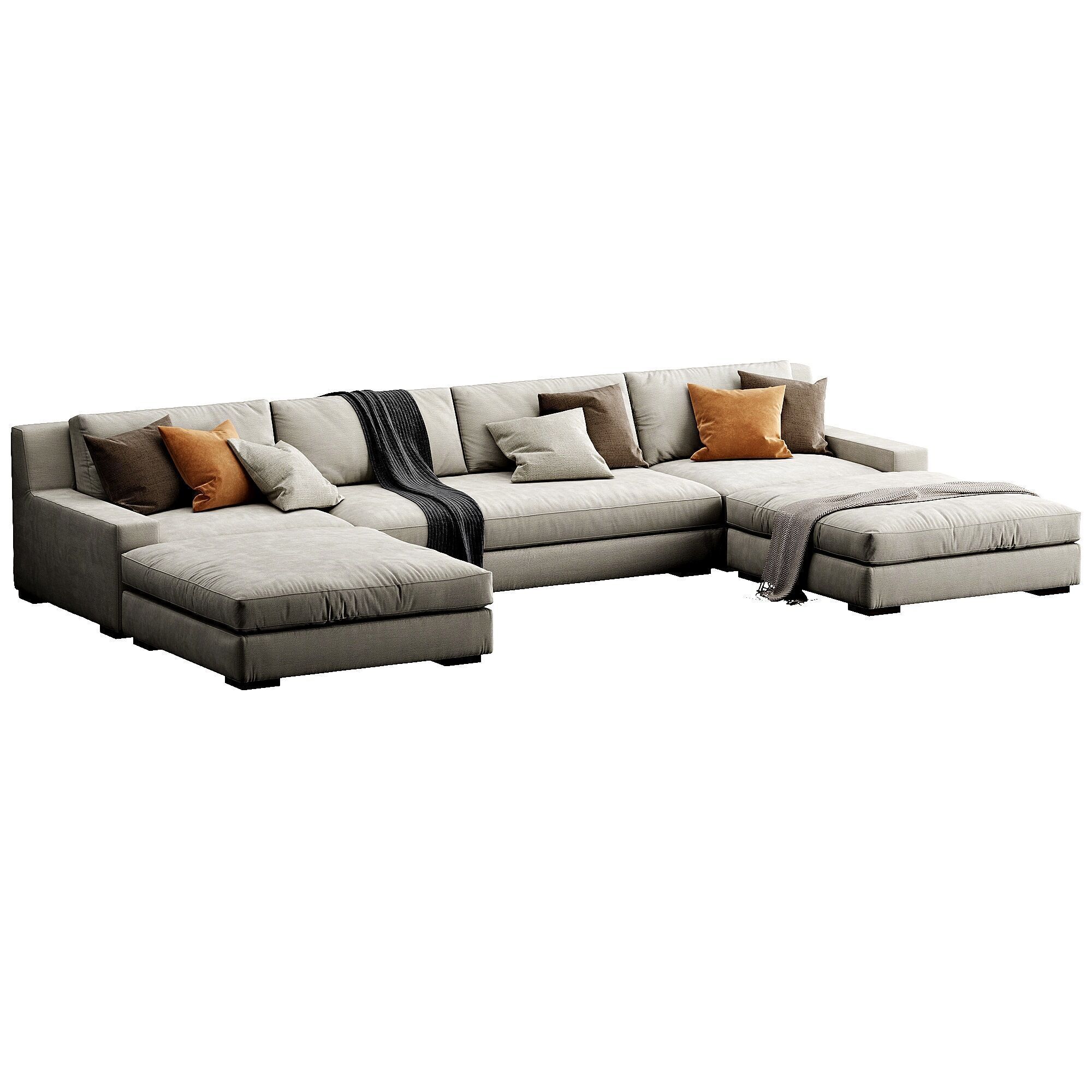 Restoration Hardware Modena 3D model_2