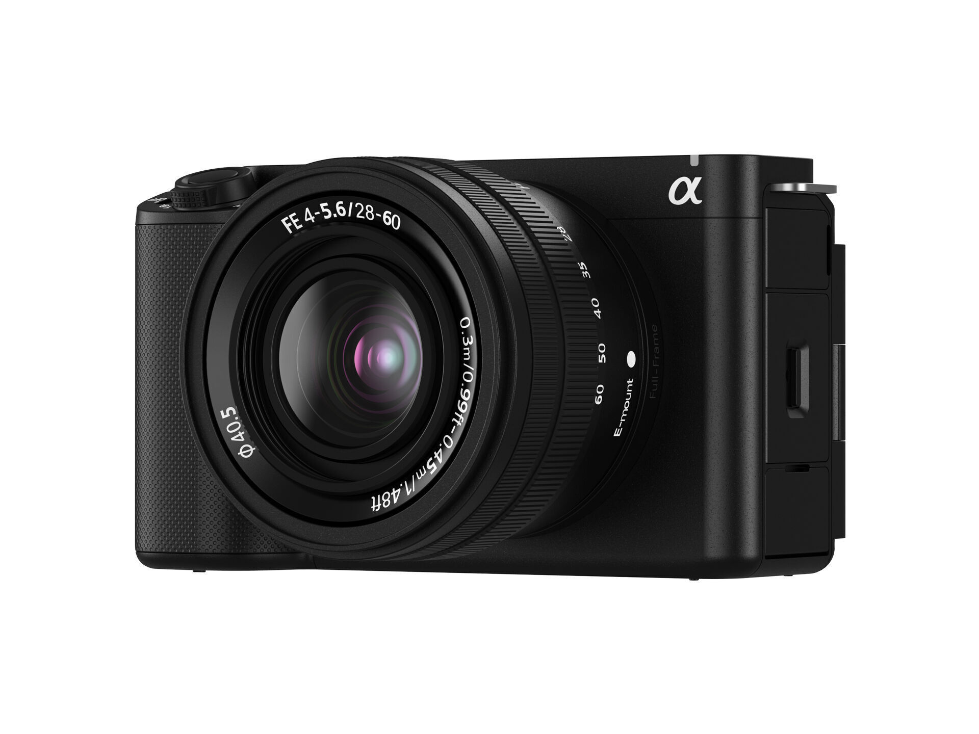 Sony Alpha ZV-E1 with FE 28-60mm Lens 3D model_11