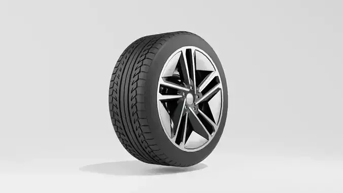 Audi RS Etron GT 1 Wheel 3D model