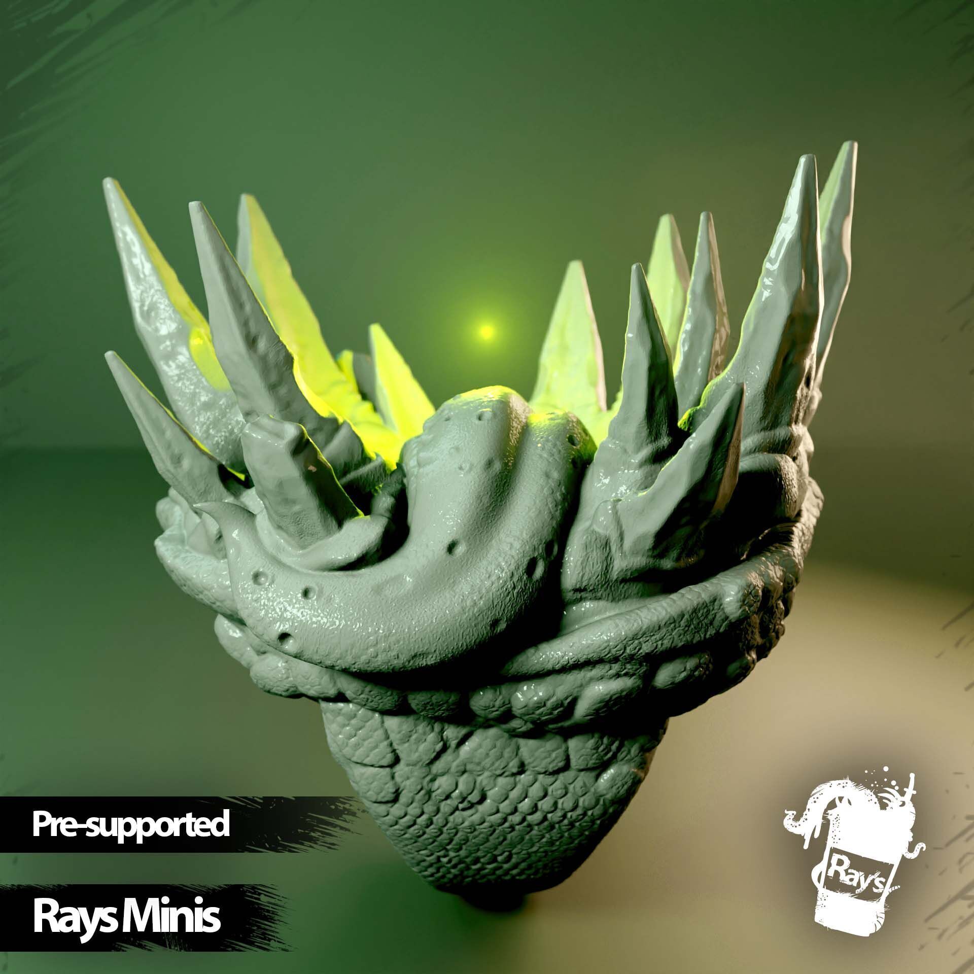 Demon Ring 3D print model_2