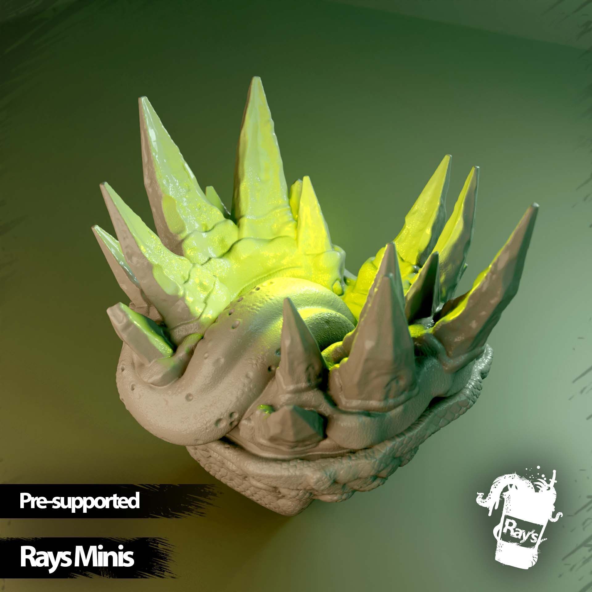 Demon Ring 3D print model_1