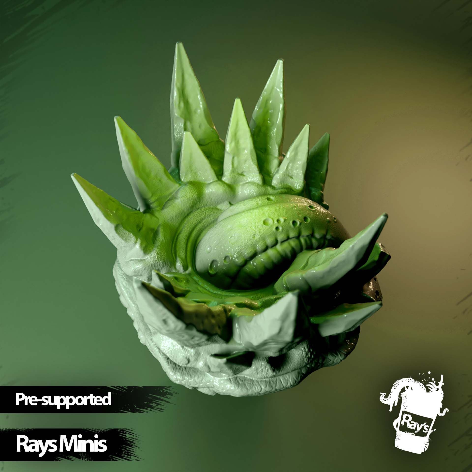 Demon Ring 3D print model_3