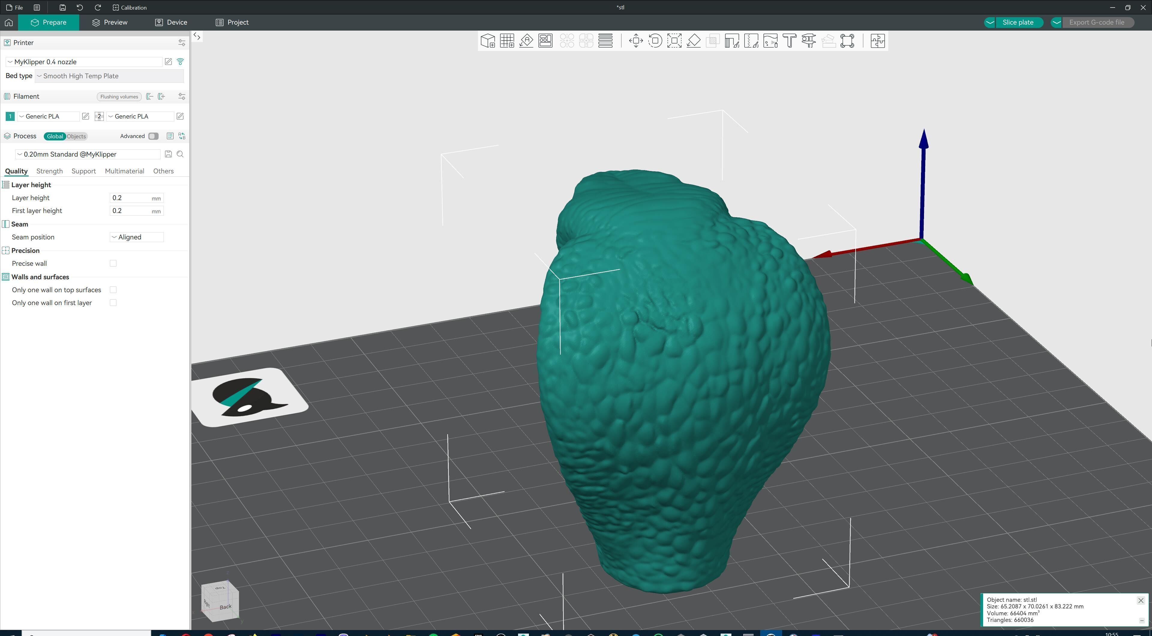 Coiled Snake Form Stylized Serpent Sculpture 3D print model_16