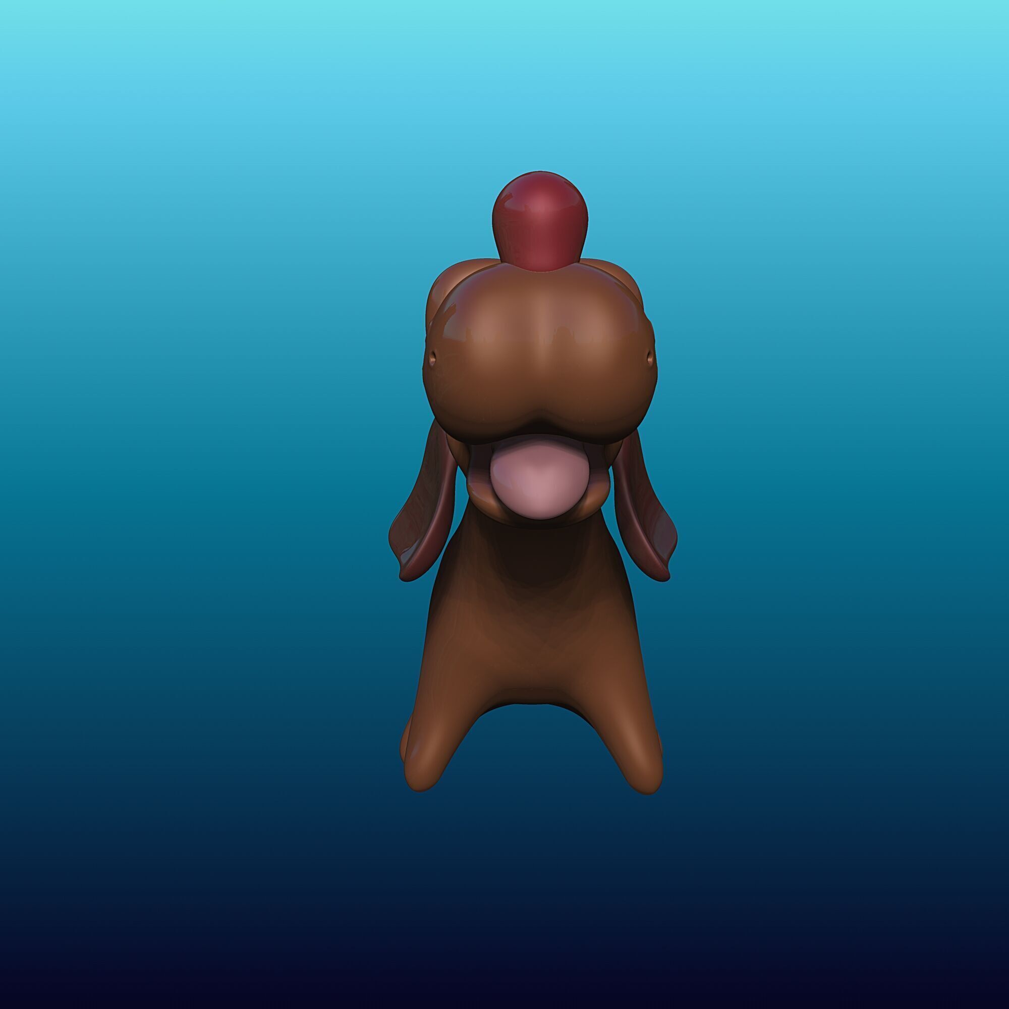 dogerpillar - Alice in Wonderland -  3D print model_7