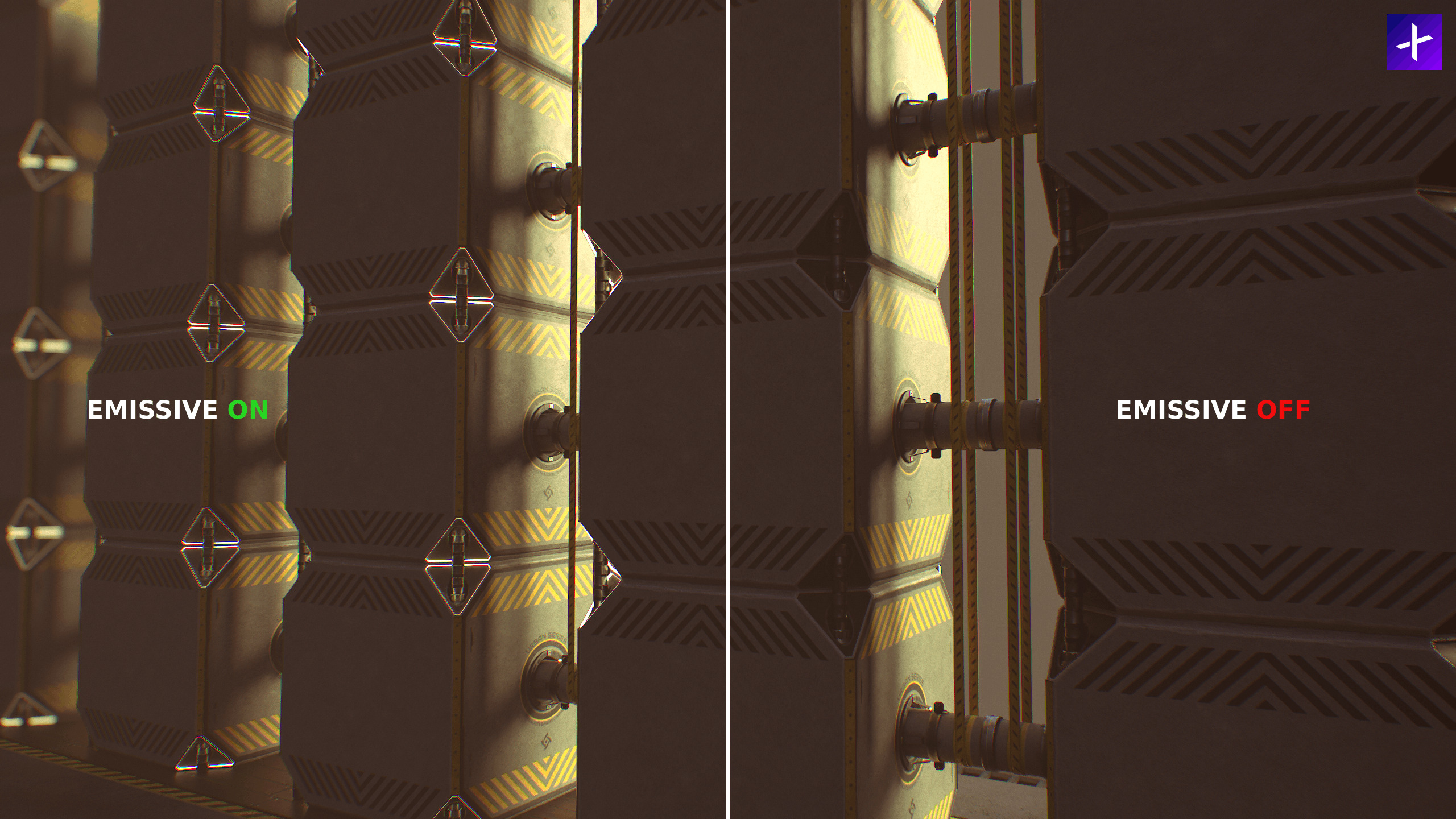 Modular Urban Concrete Barrier Vol 2 Low-poly 3D model_5