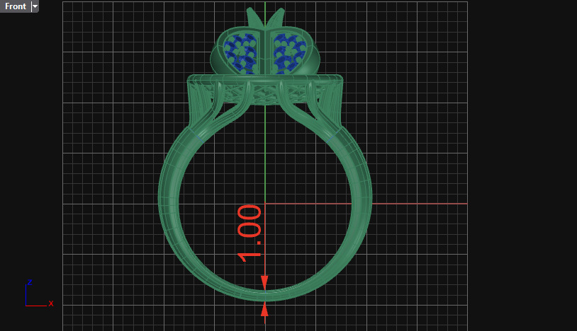 fantasy ring 3D print model_23