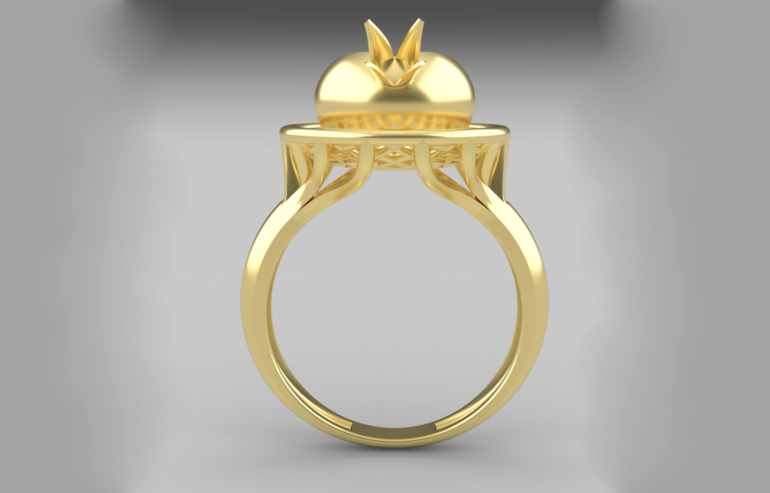 fantasy ring 3D print model_13