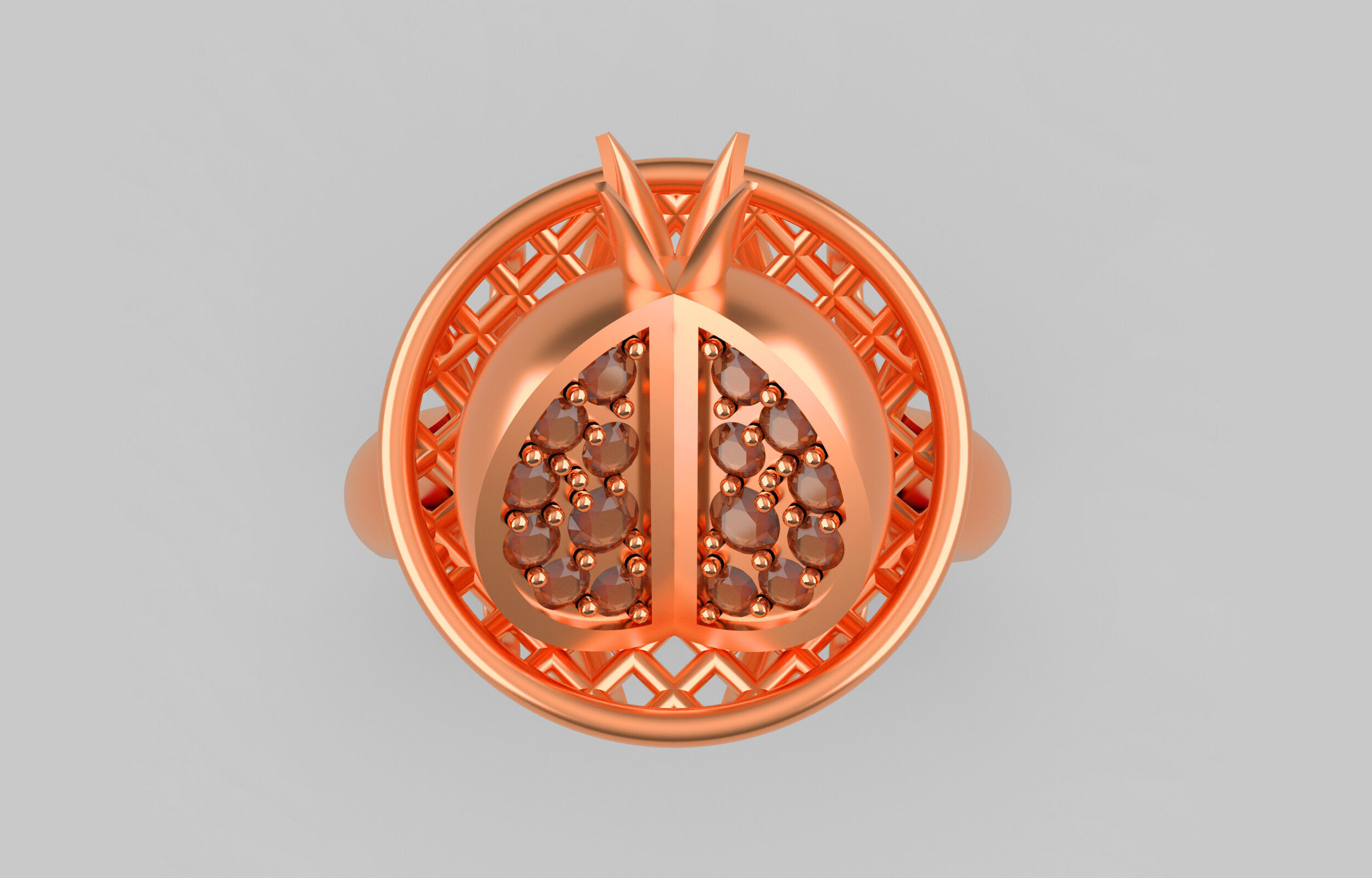 fantasy ring 3D print model_9