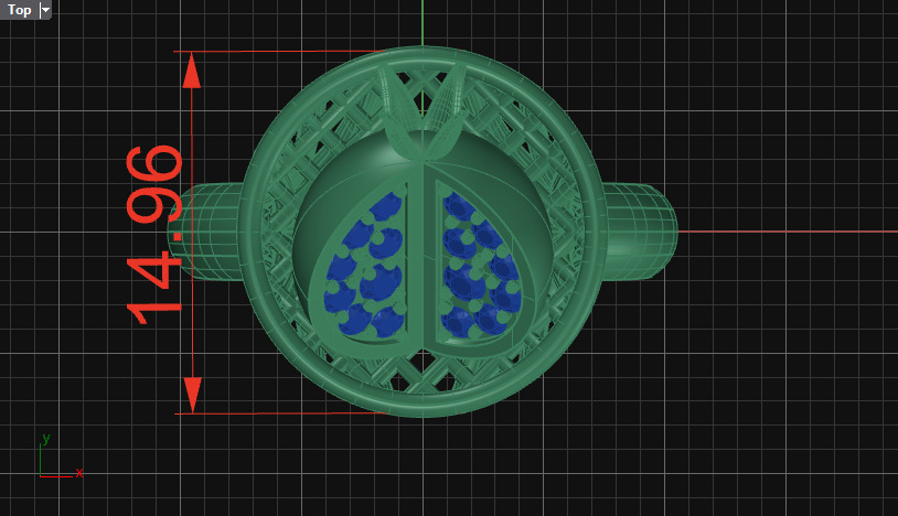 fantasy ring 3D print model_17