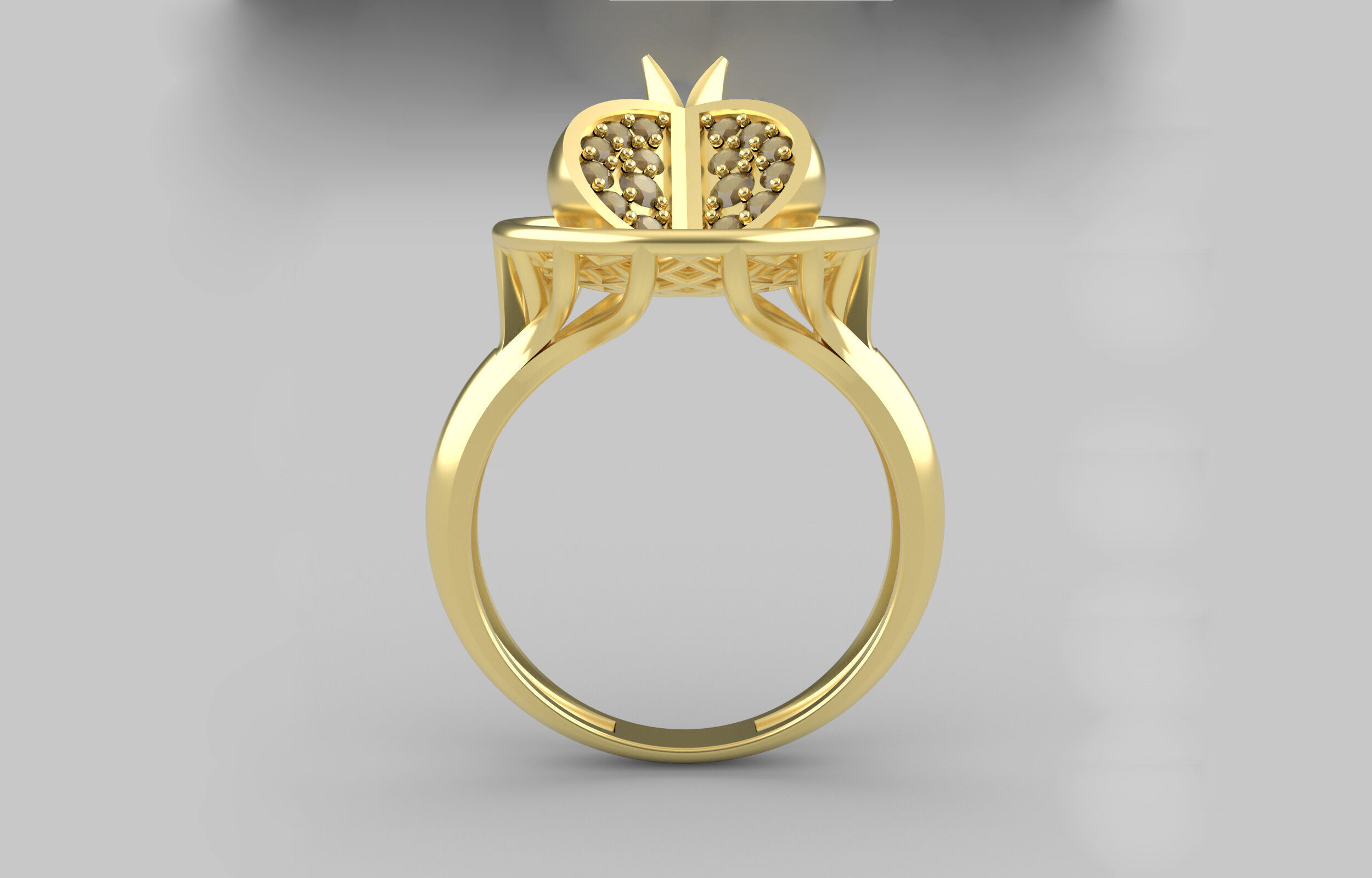 fantasy ring 3D print model_5