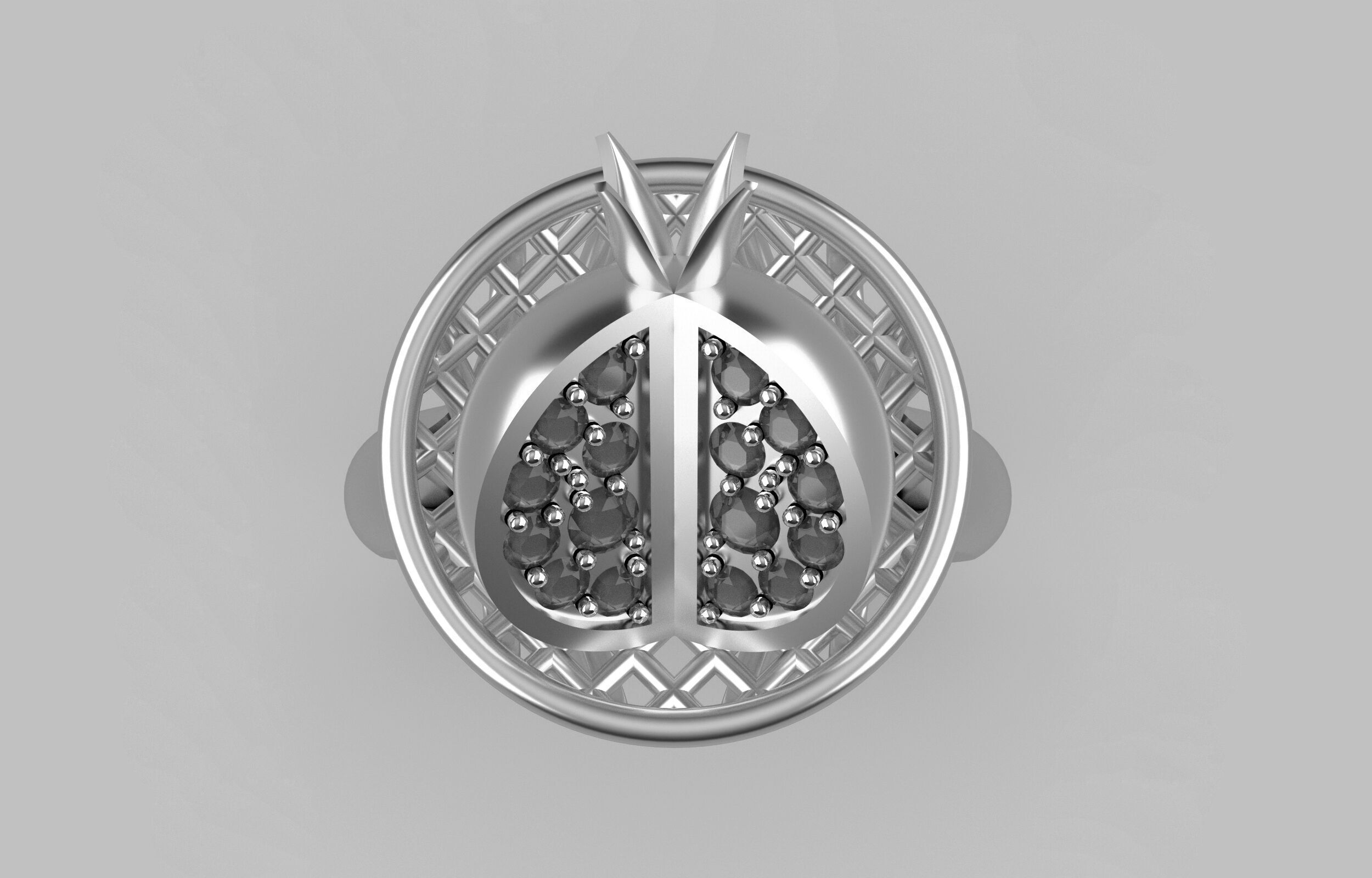 fantasy ring 3D print model_11