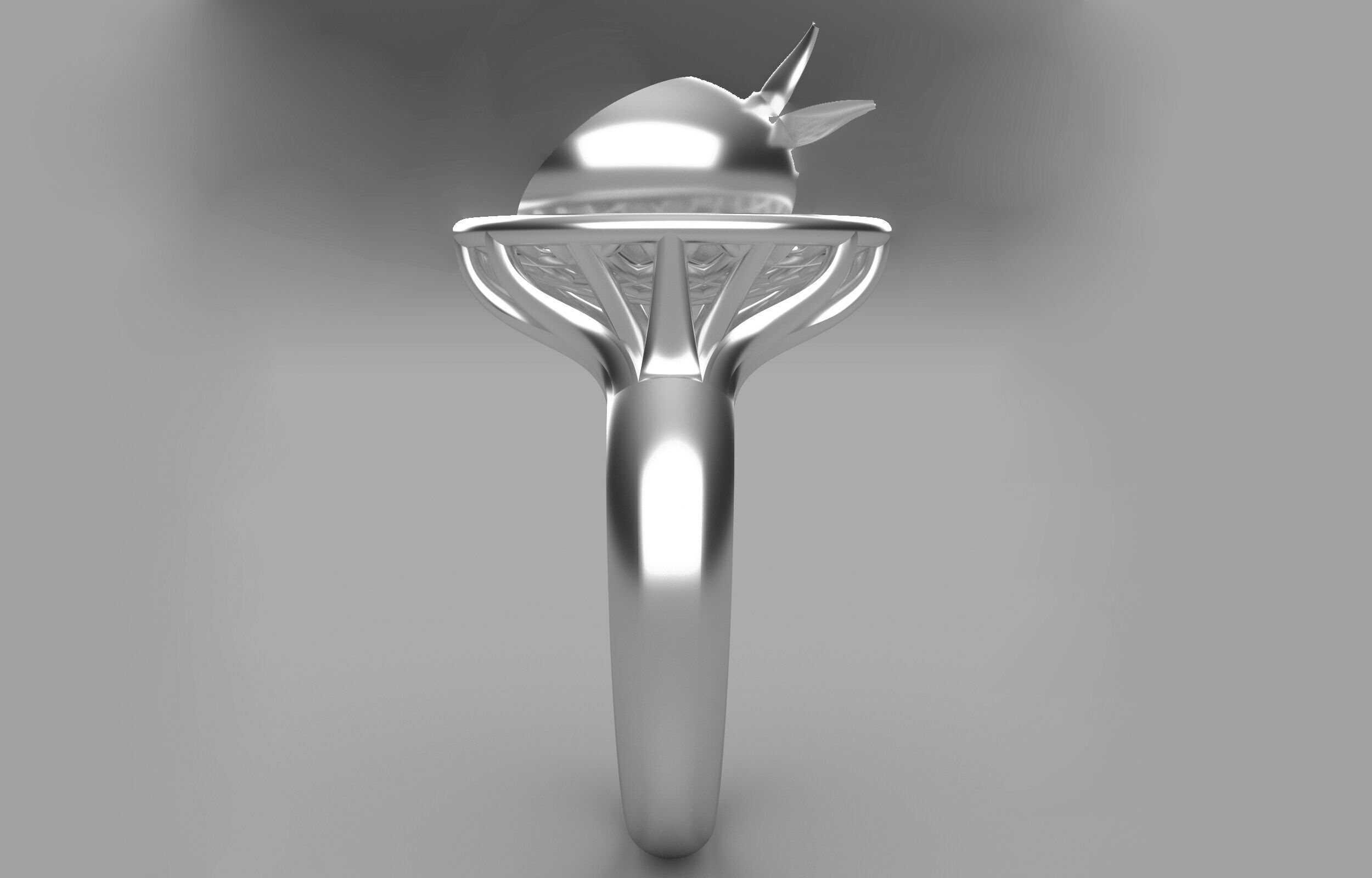 fantasy ring 3D print model_3