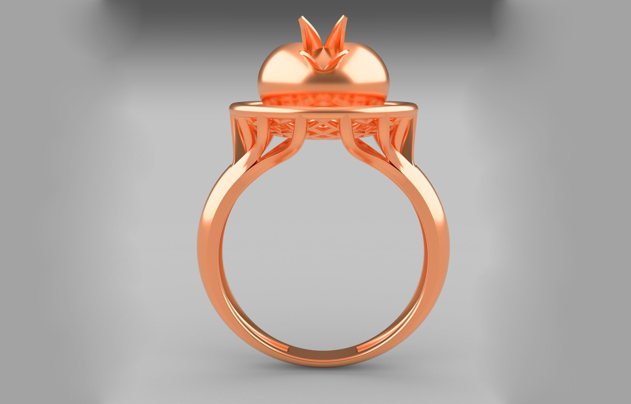 fantasy ring 3D print model_14