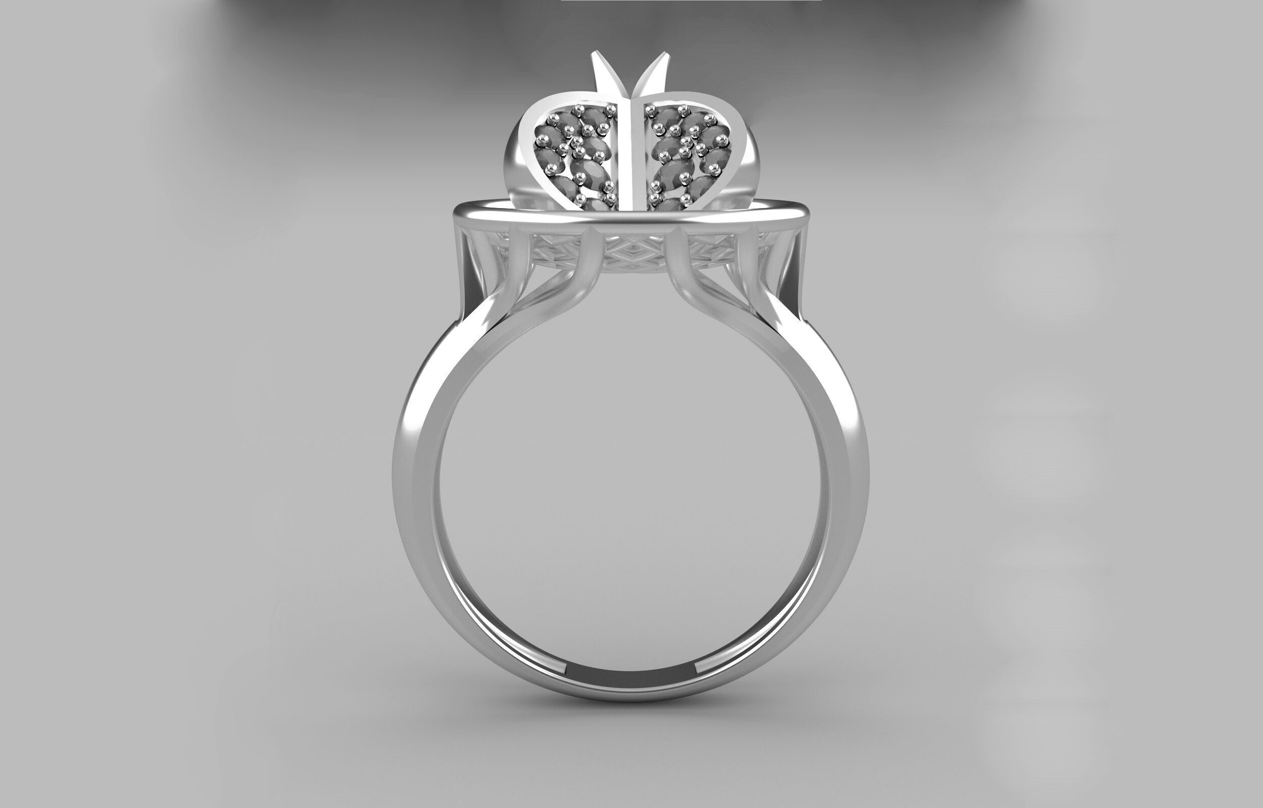 fantasy ring 3D print model_7