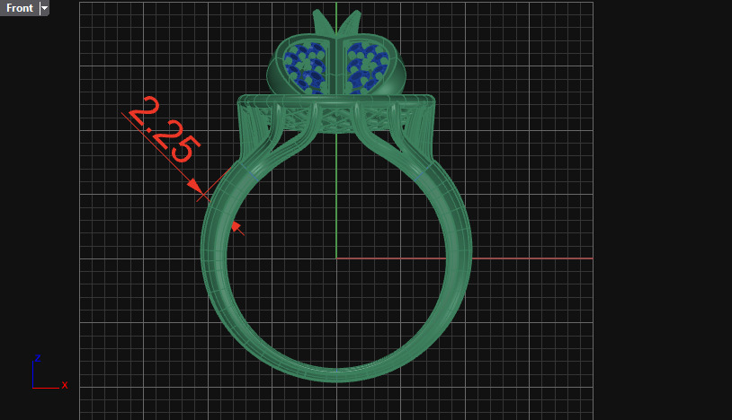 fantasy ring 3D print model_24