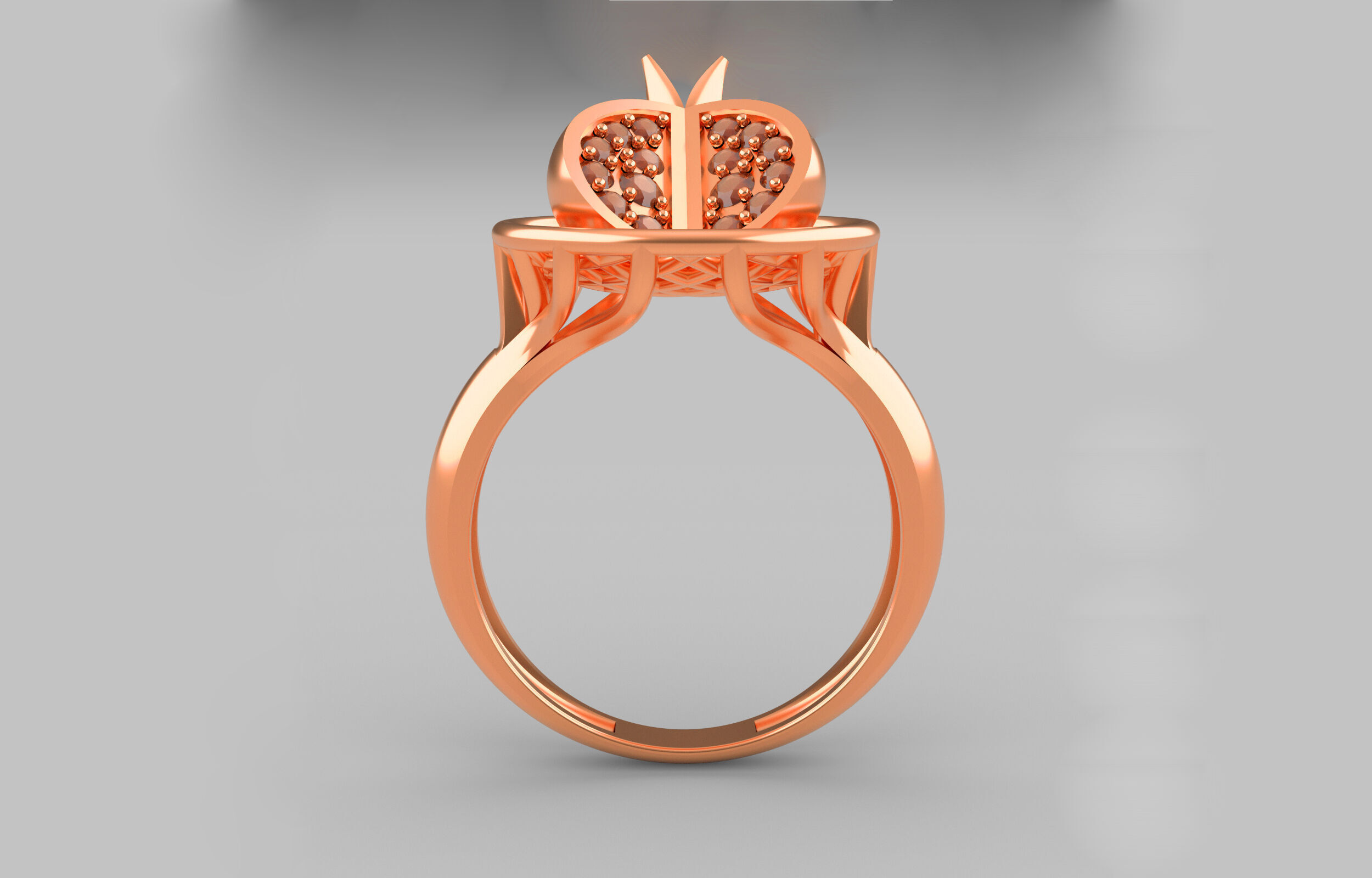 fantasy ring 3D print model_6