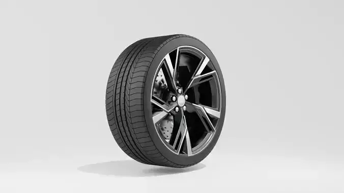 Audi RS6 Avant 2022 Wheel 3D model