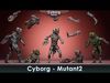 Cyborg Mutant2 Low-poly 3D model_1