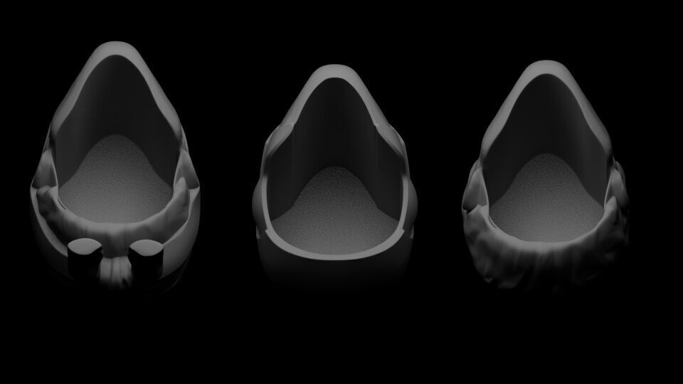 DAREDEVIL COMIC HEAD SCULPT 3D print model_5