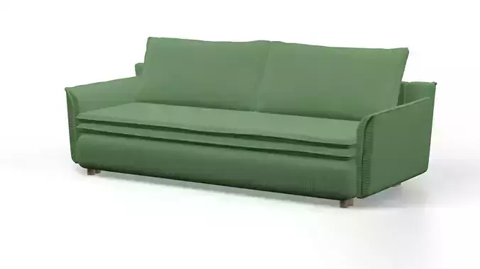 Green Sofa 3d model